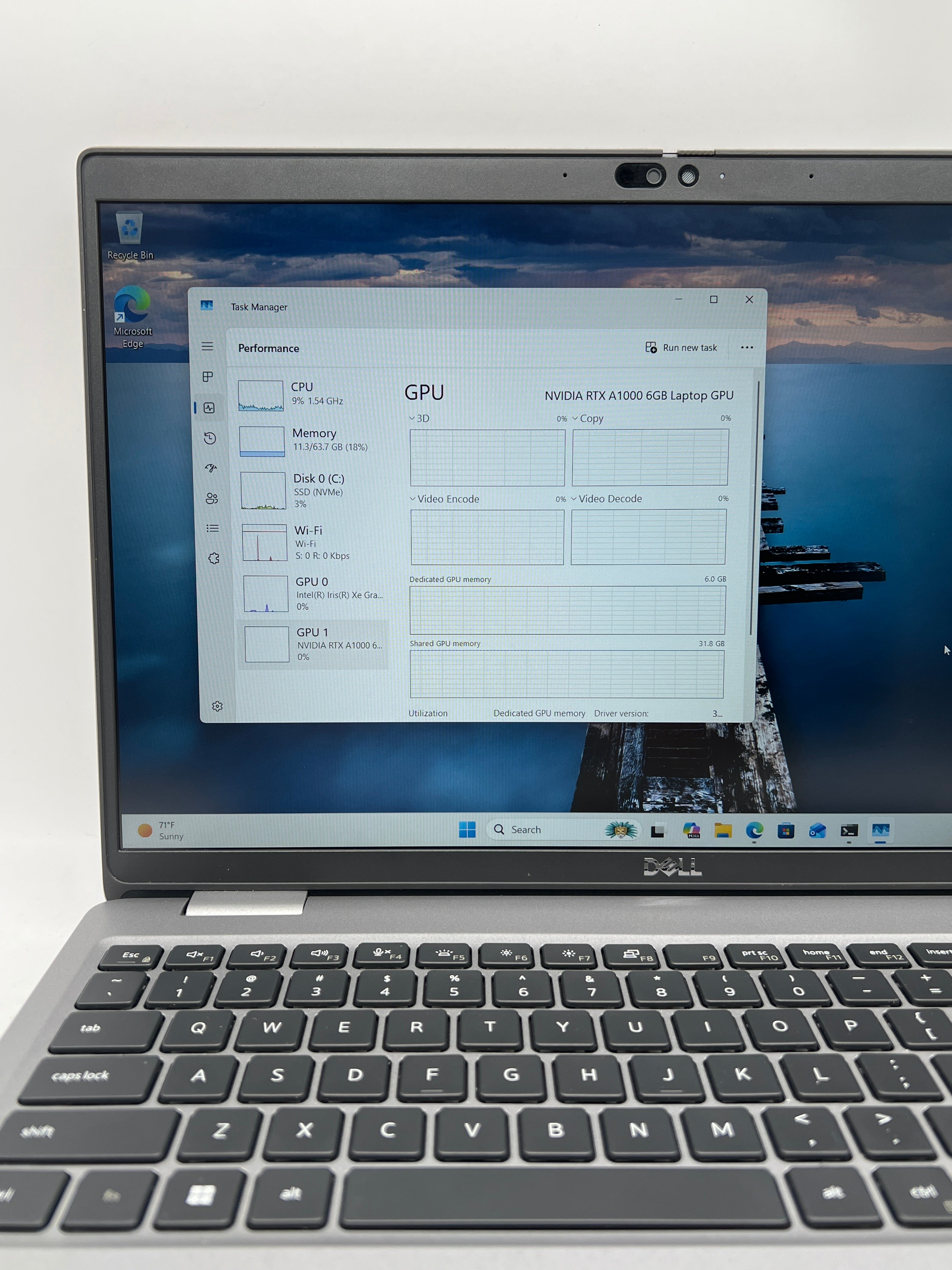 Dell Precision 3581 i7-13800H 64GB RAM 1TB SSD RTX 1000 - Used (Warranty)