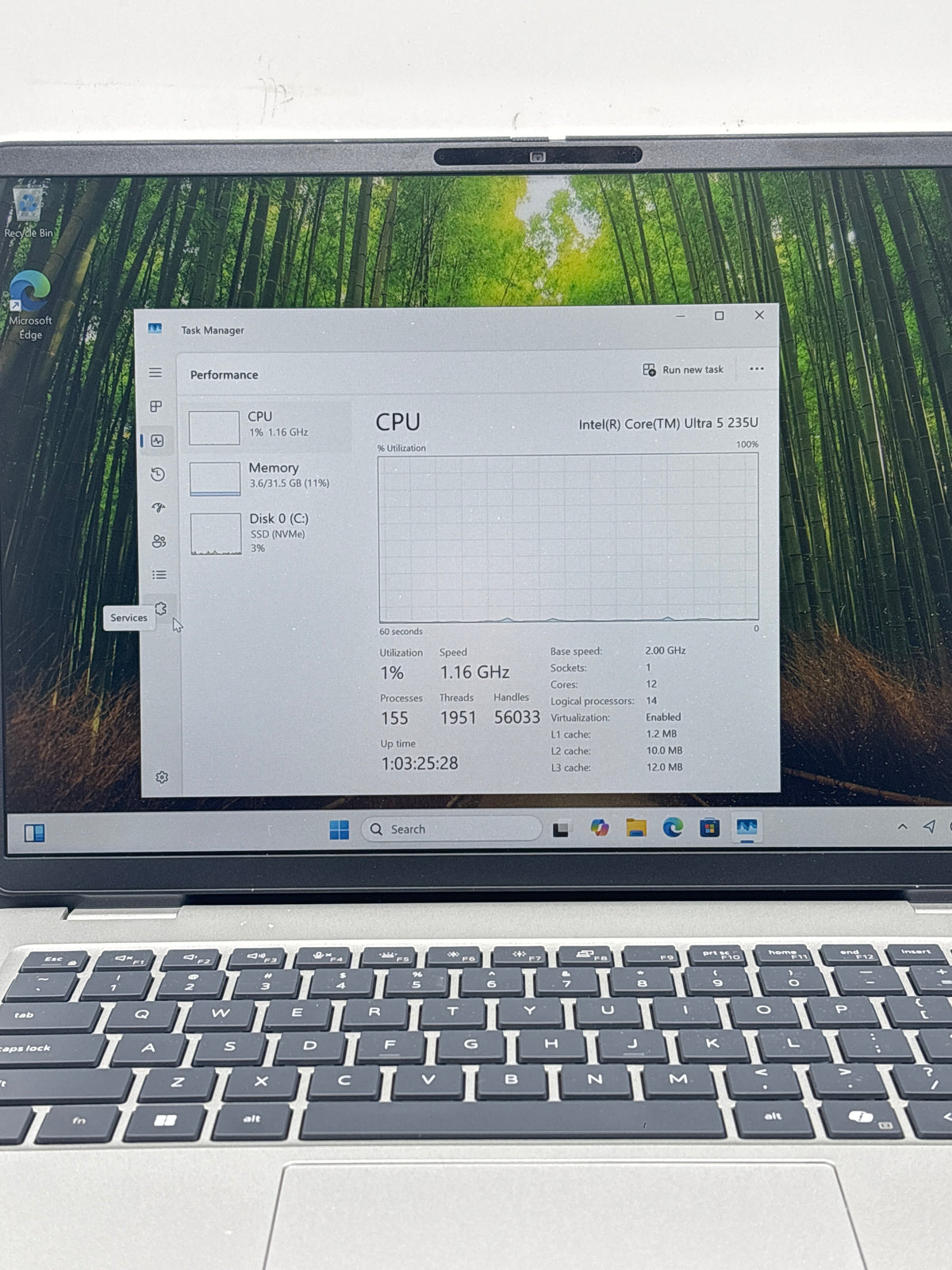 Dell Pro 14 PC14250 Intel Core Ultra 5 235U 32GB RAM 256GB SSD - Used