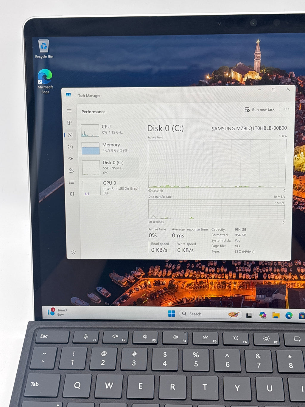 Microsoft Surface Pro 1983 i5-1145G7 8GB RAM 1TB SSD