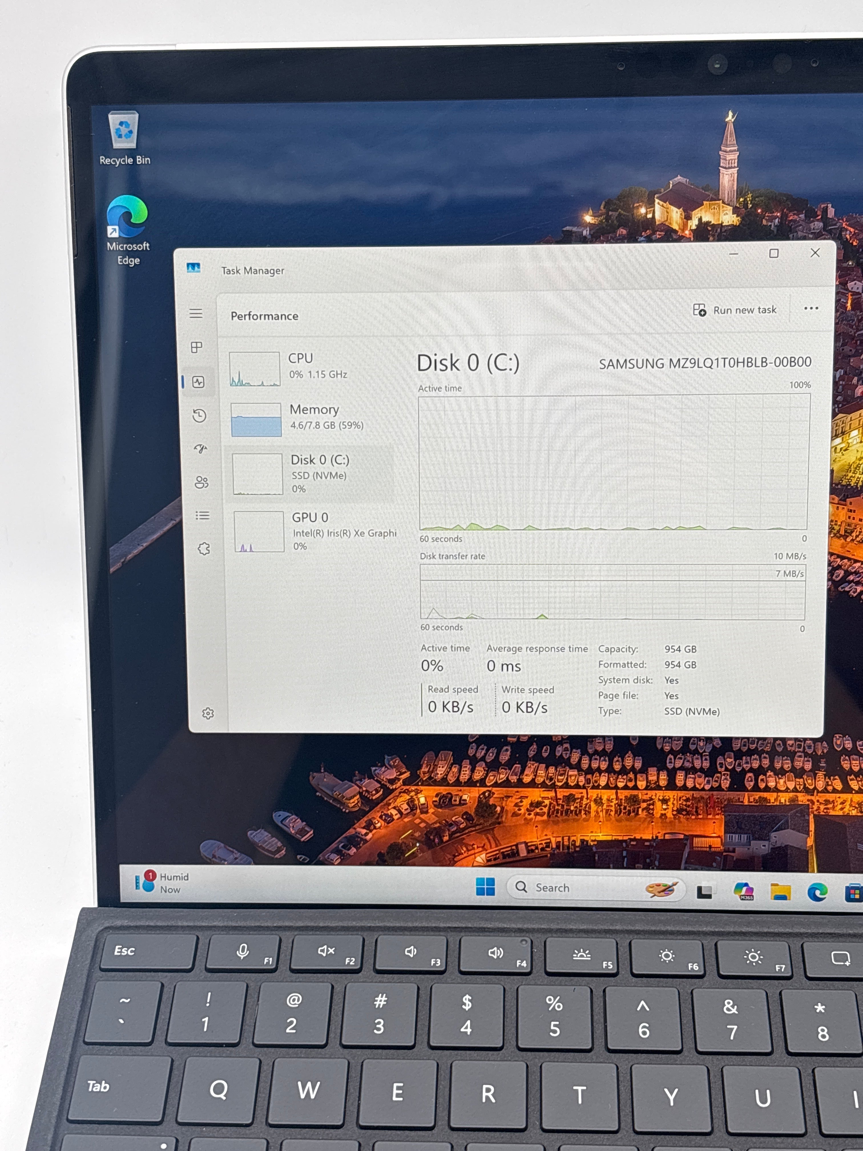 Microsoft Surface Pro 1983 i5-1145G7 8GB RAM 1TB SSD