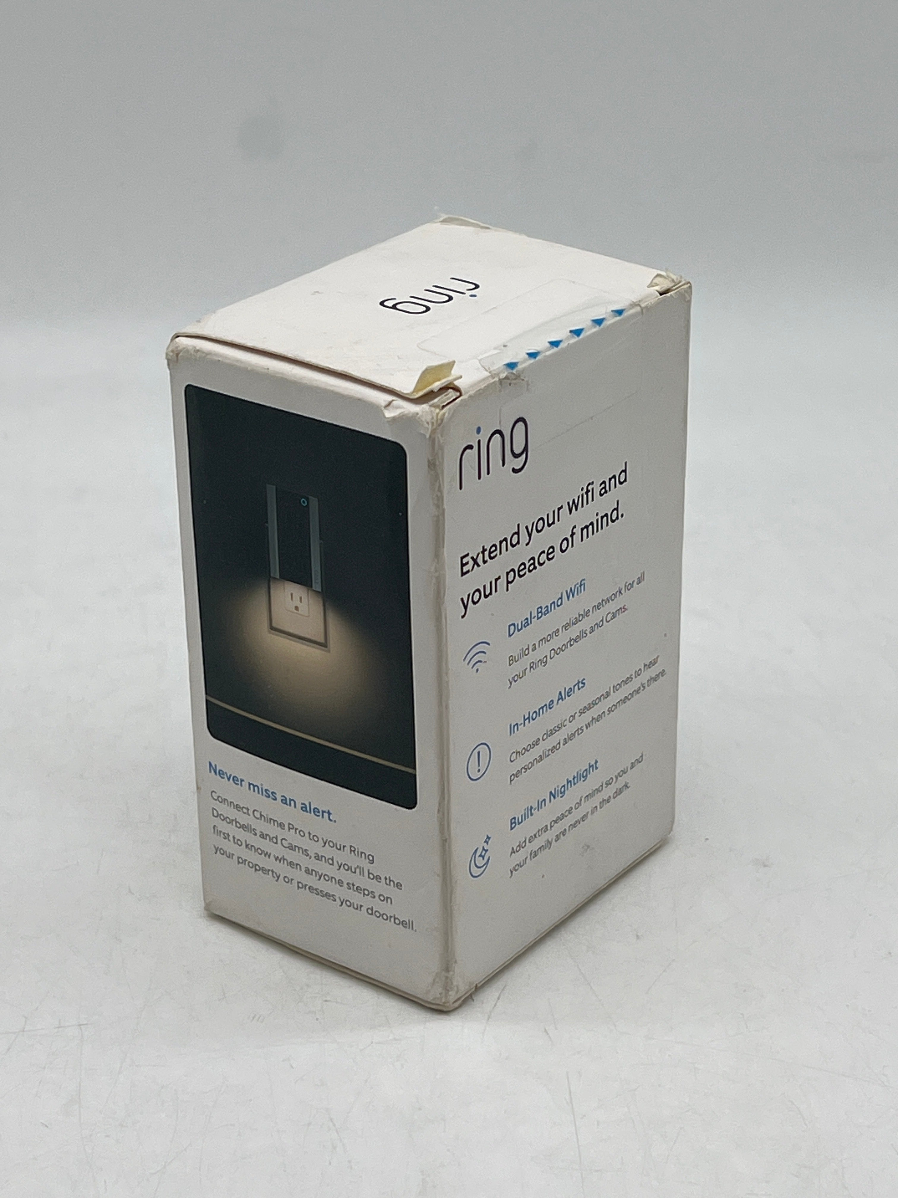 Ring Chime Pro Wi-Fi Extender Smart Doorbell White Digital Accessory