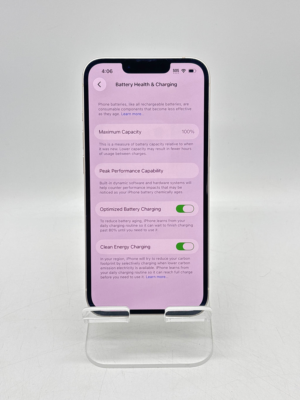 Apple iPhone 13 6.1 in 128 GB White AT&T
