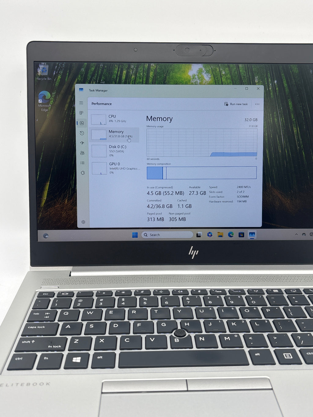HP EliteBook 840 G6 Core i5-8365U 32GB RAM 256GB SSD - Used