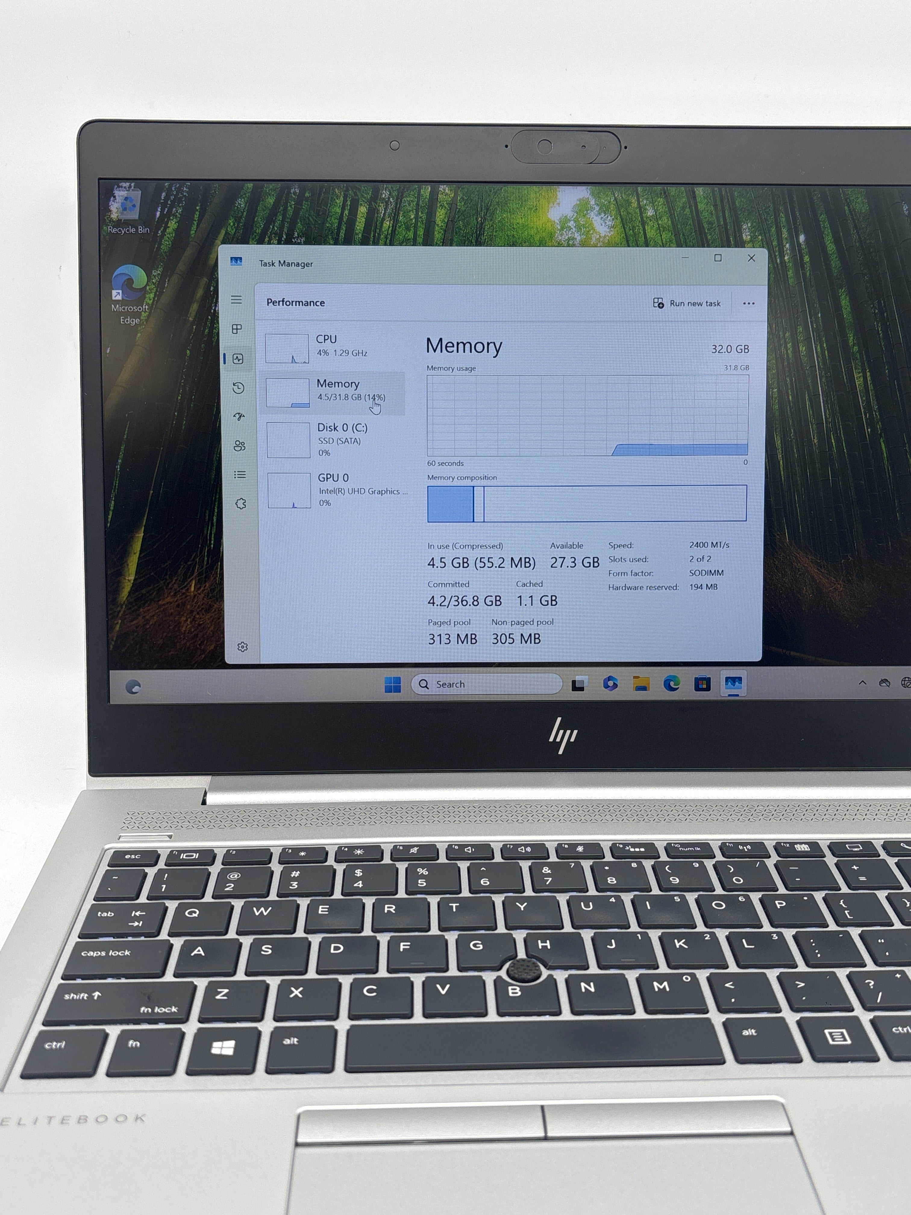HP EliteBook 840 G6 Core i5-8365U 32GB RAM 256GB SSD - Used
