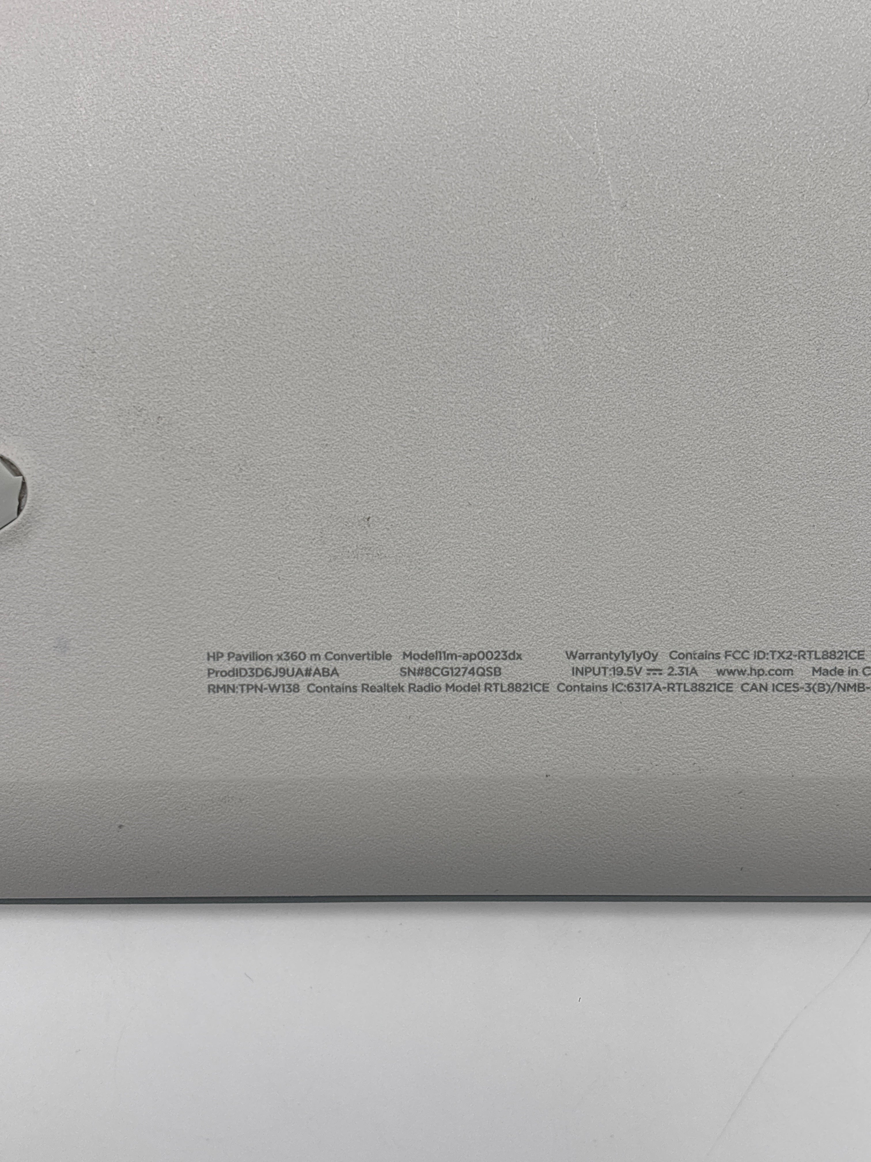 HP Pavillion x360 m Convertible 11m-ap0xxx Pentium Silver N5030 4GB 128GB