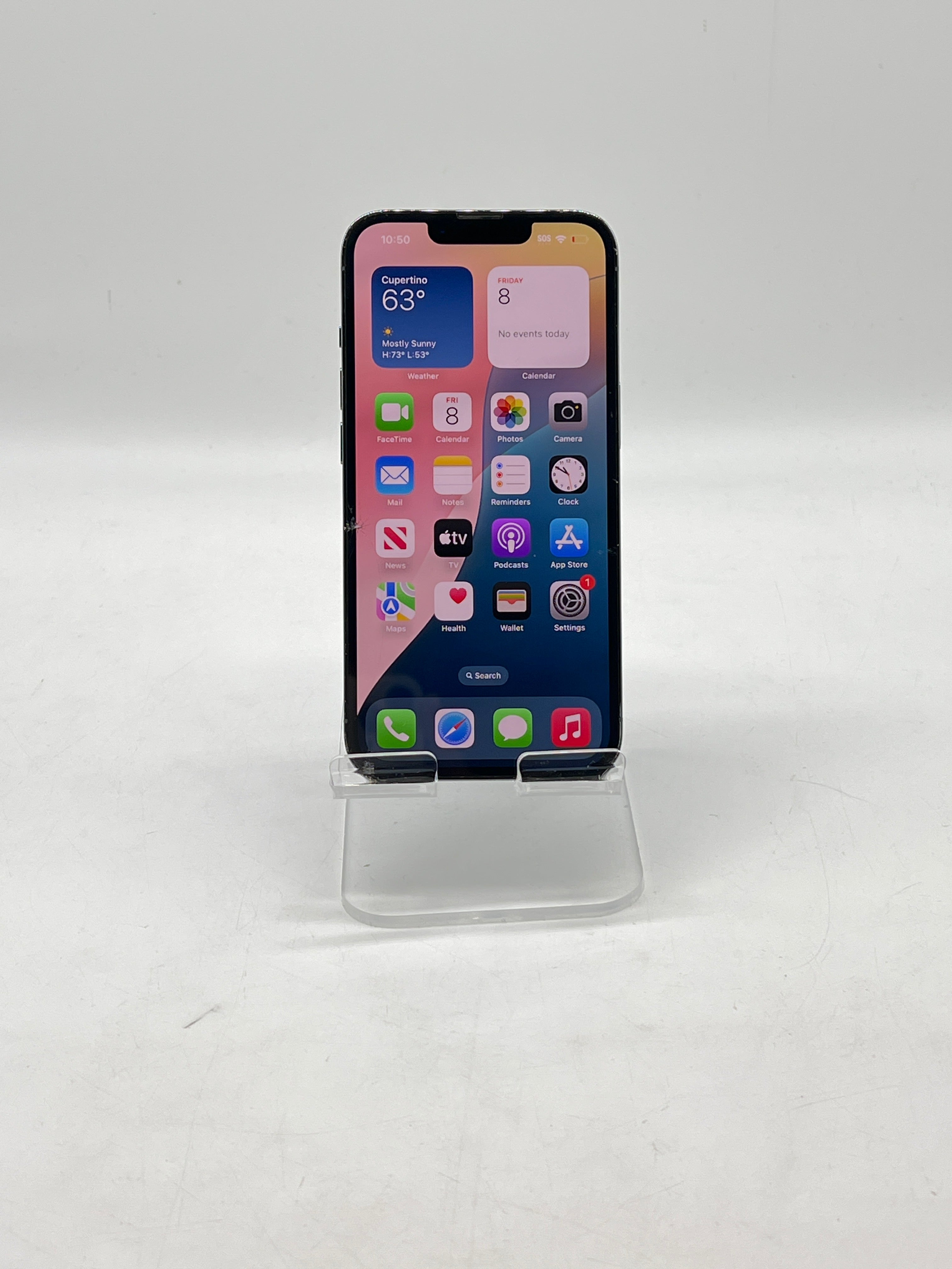 Apple iPhone 13 Pro 256GB Unlocked Sierra Blue - Cracked Screen