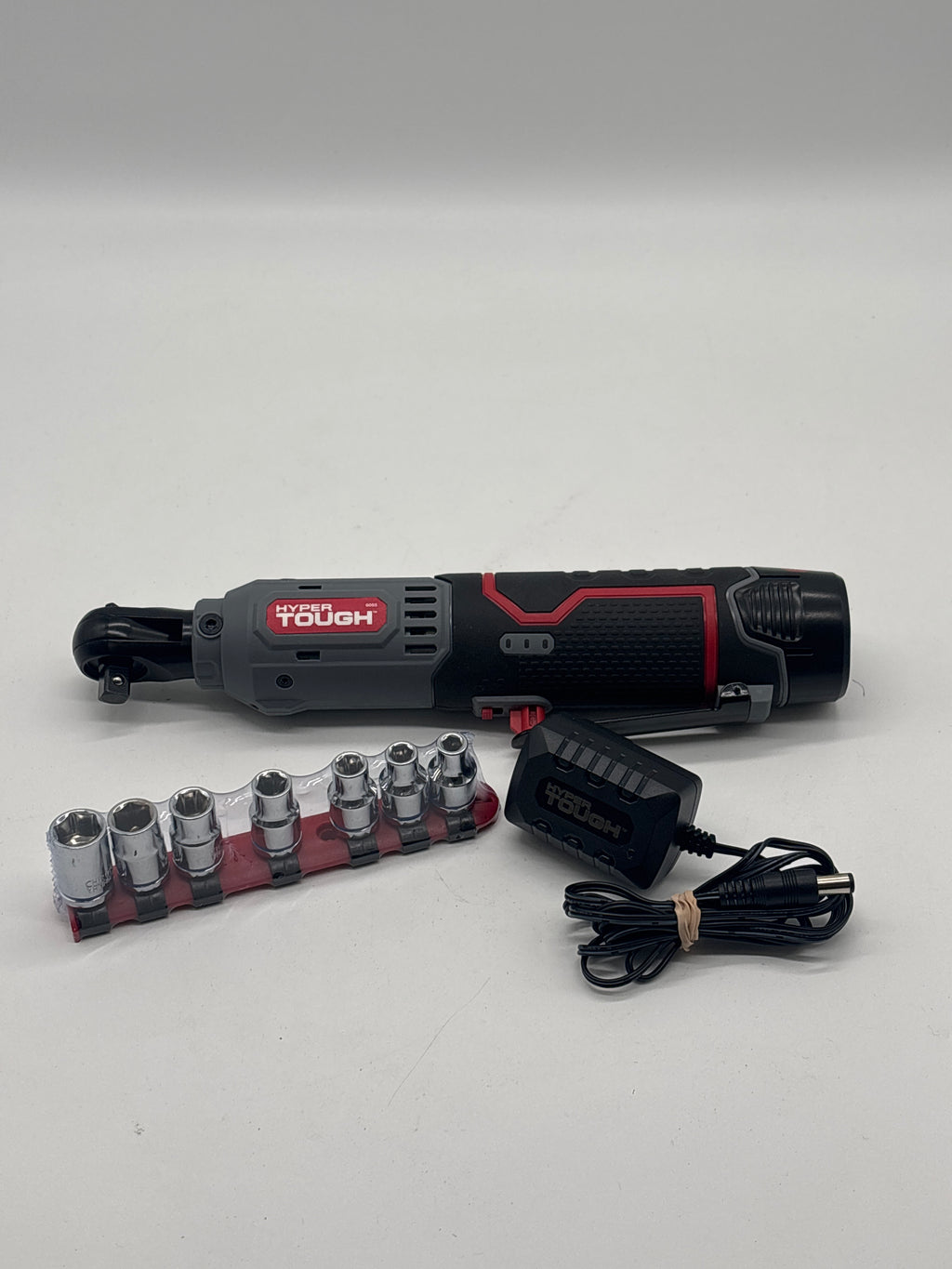 Hyper Tough Cordless Ratchet 3/8 inch 6055 - With Battery & Charger