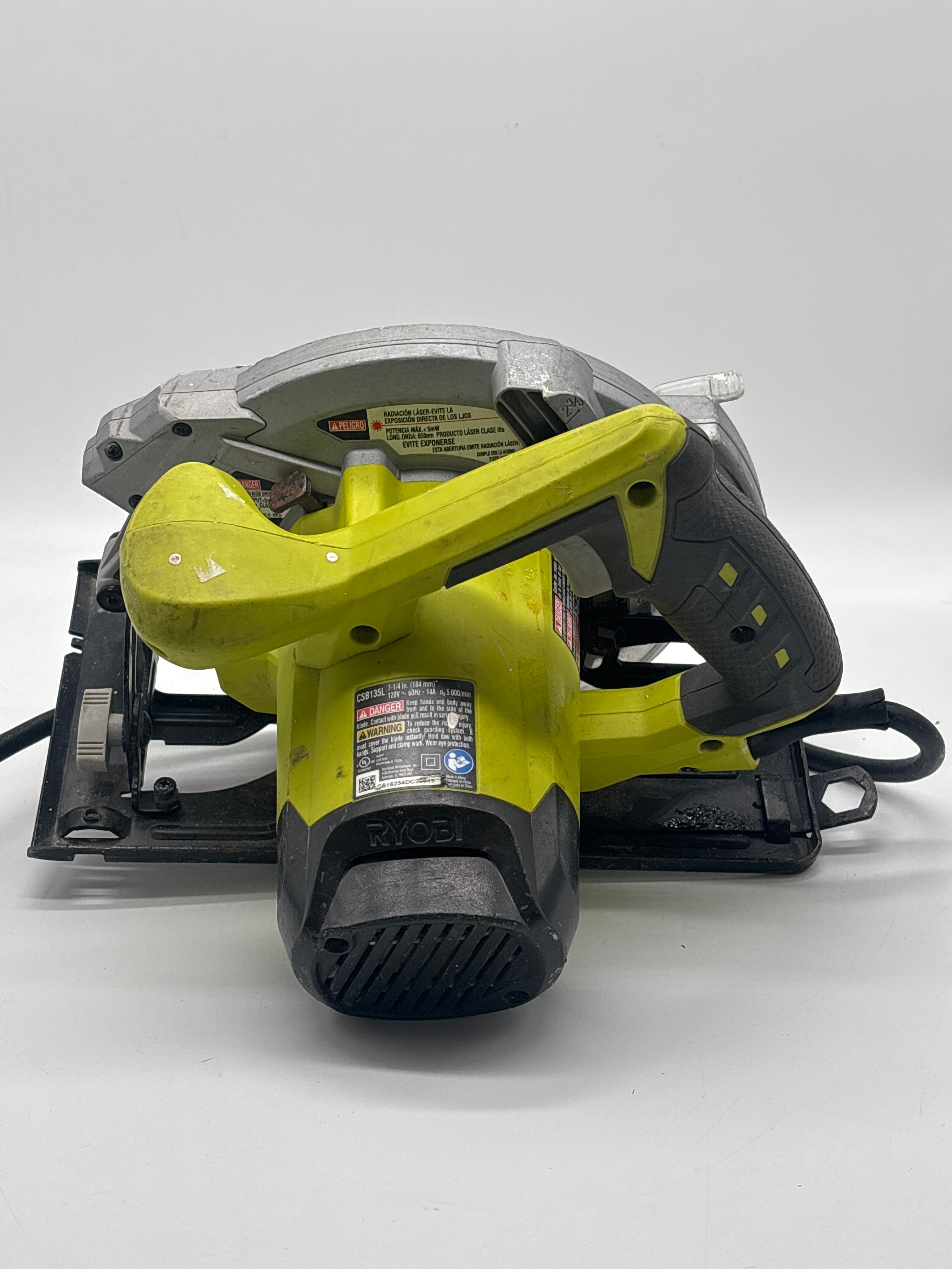 Ryobi CSB135L Corded Circular Saw Used
