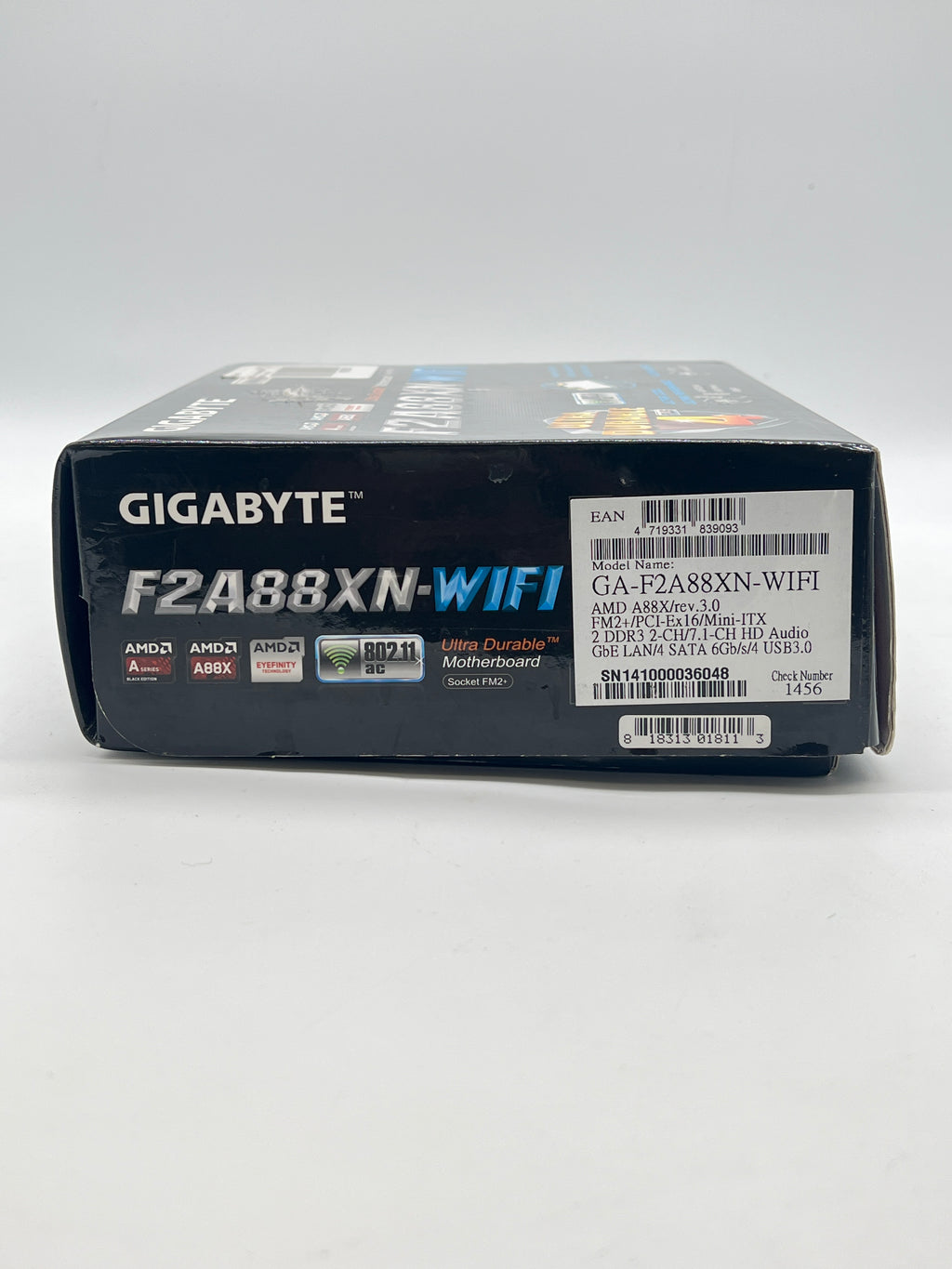 Gigabyte F2A88XN-WIFI Mini-ITX Socket FM2 Motherboard - New in box