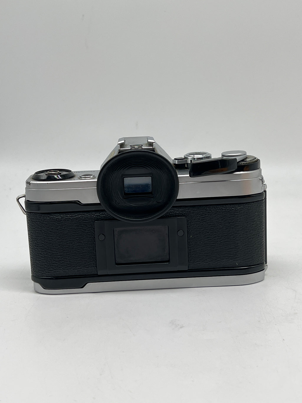 Canon AE-1 Silver SLR Camera 35mm W/50mm f/1.8 FD Lens Untested