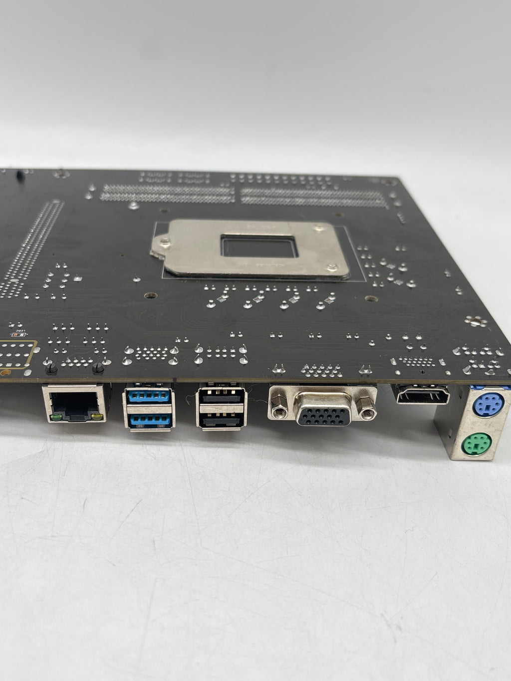Lot of 2 BTC B250C 12 USB Mining Motherboard For LGA 1151 DDR4 - Used
