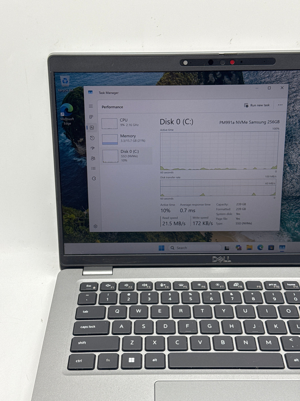 Dell Latitude 5430 14" Core i5-1235U 16GB RAM 256GB SSD Gray - Used