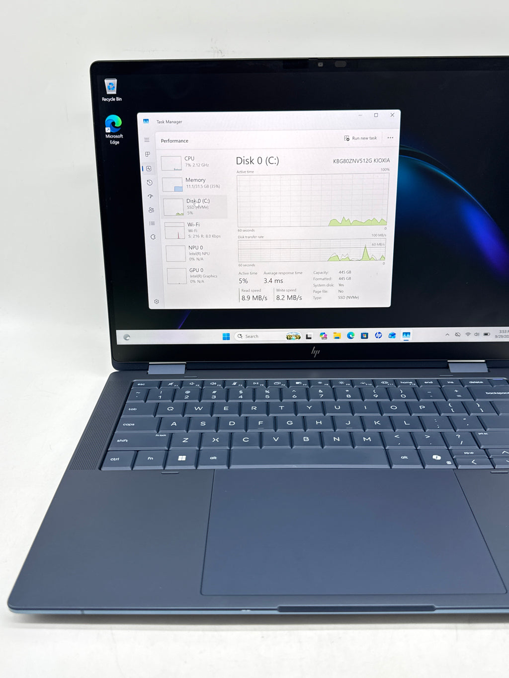 HP EliteBook X Flip G2i Ultra 7 366H 32GB 450GB SSD 14in Laptop - For Parts