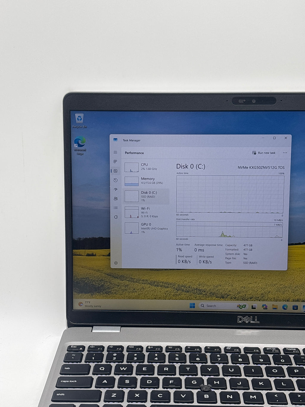Dell Latitude 5510 i7-10810U 16GB RAM 512GB SSD