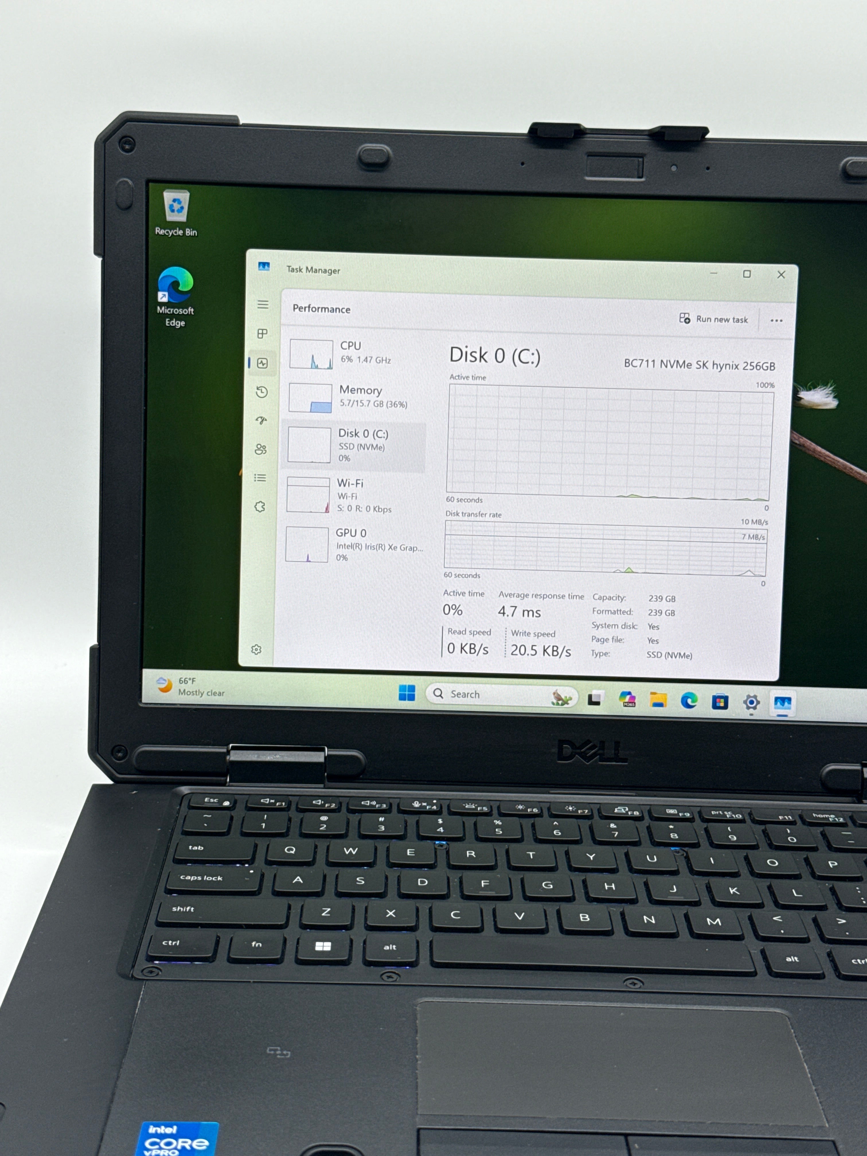 Dell Latitude 5430 Rugged i5-1145G7 16GB 256GB