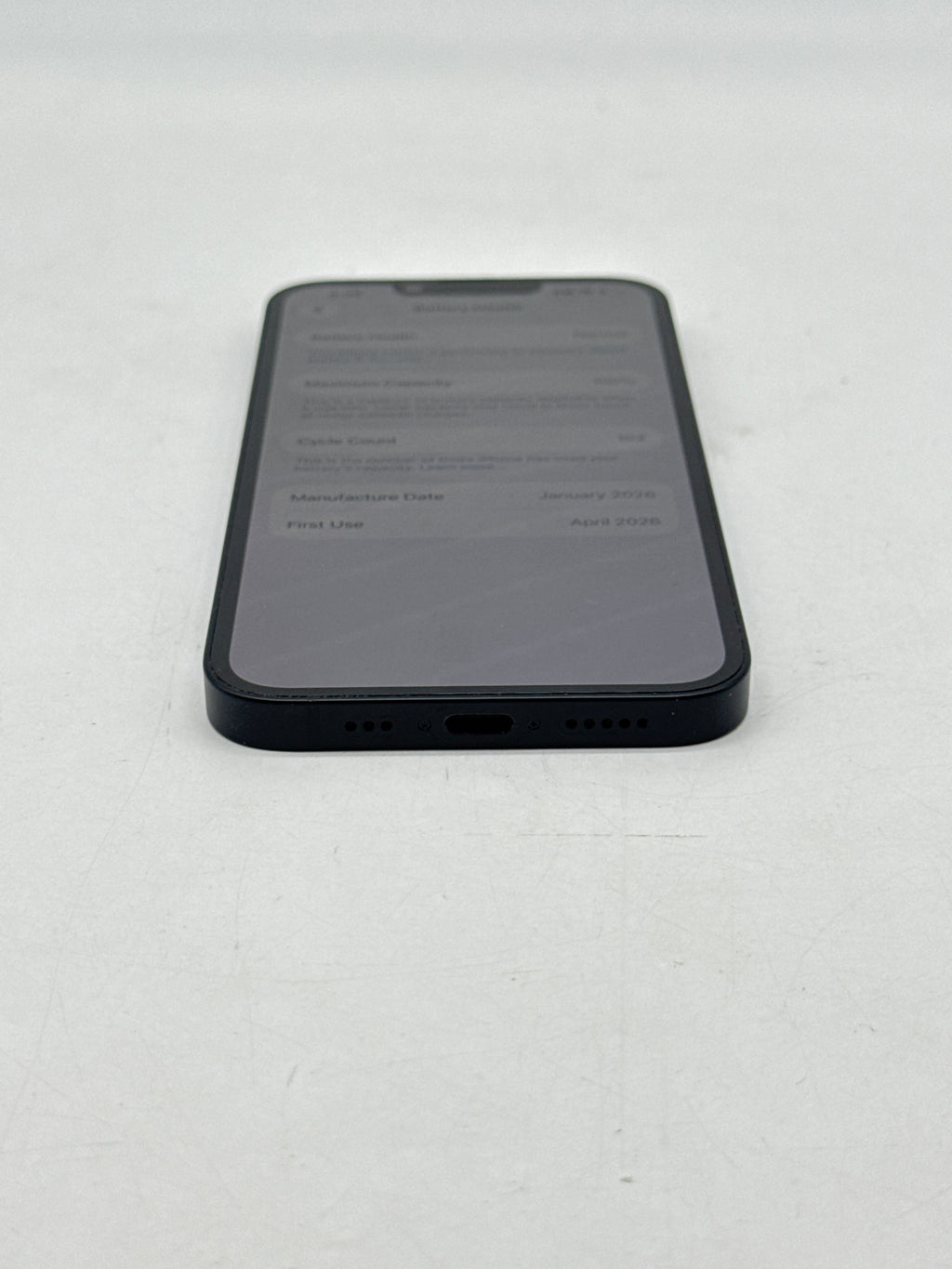 Apple iPhone 16e A3212 128GB Black Boost Mobile - For Parts READ