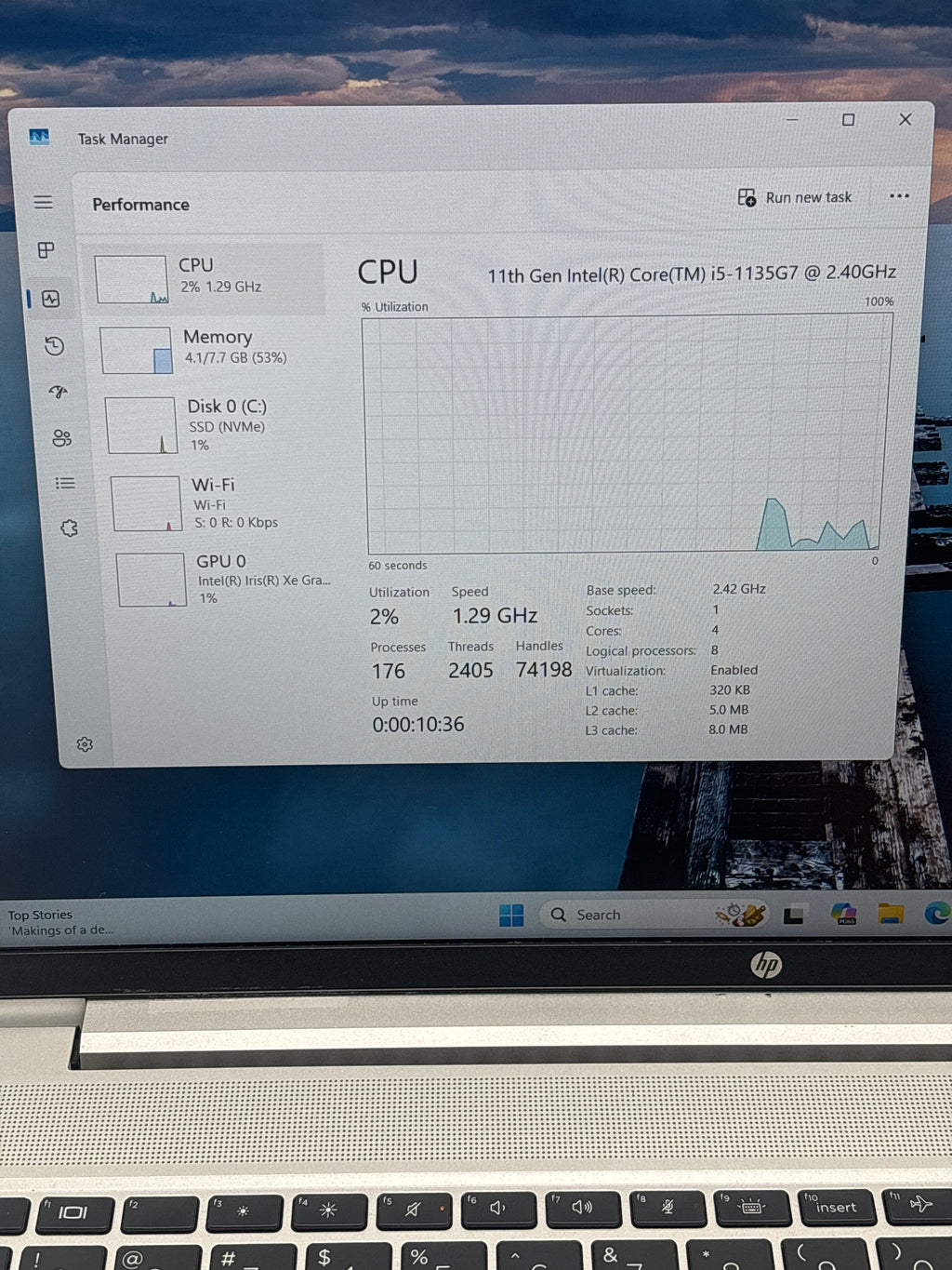 HP ProBook 450 G8 i5 8GB RAM 256GB SSD