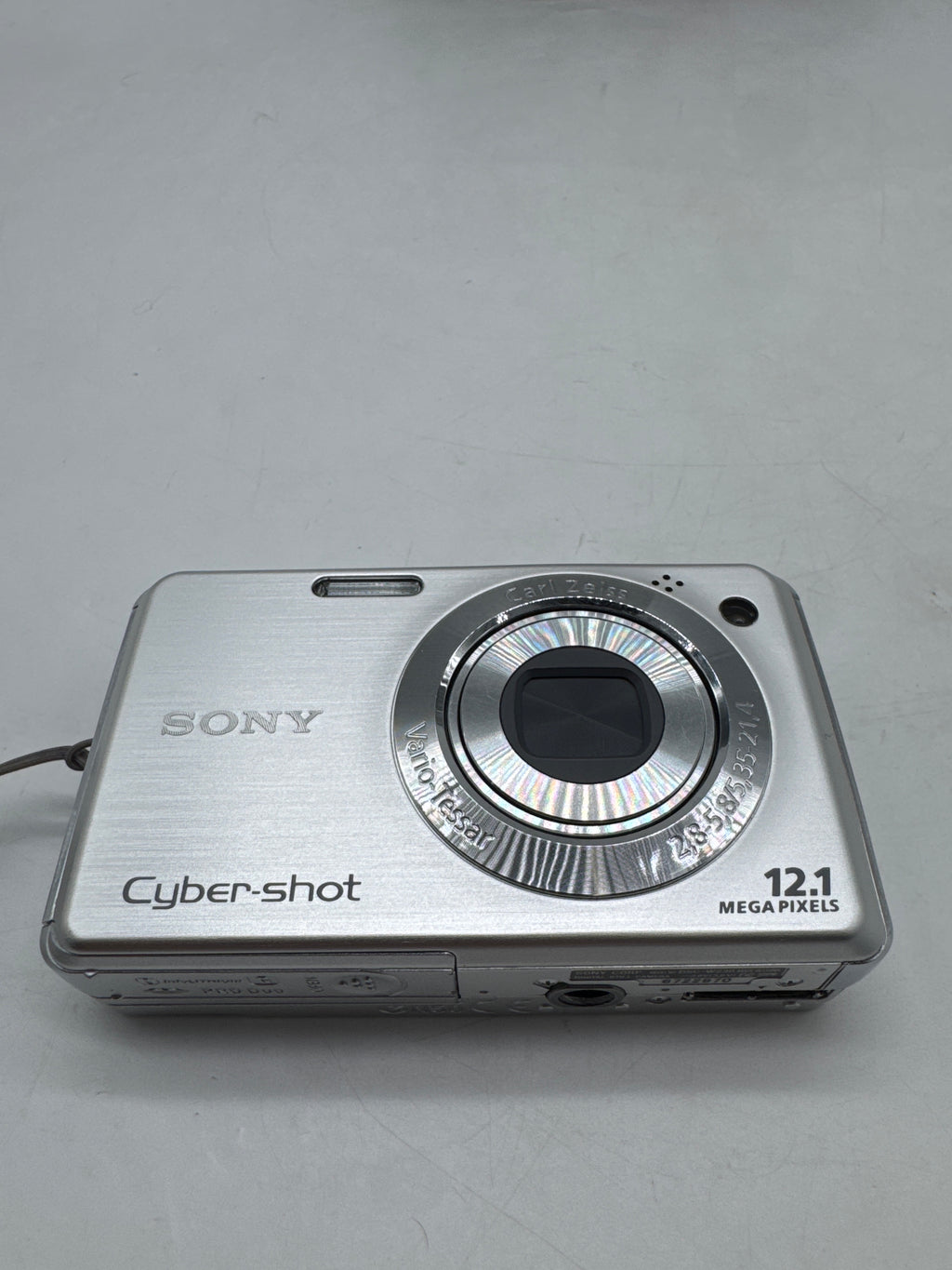 Sony Cyber-shot DSC-W230 Digital Camera Silver with Battery and Case - Used
