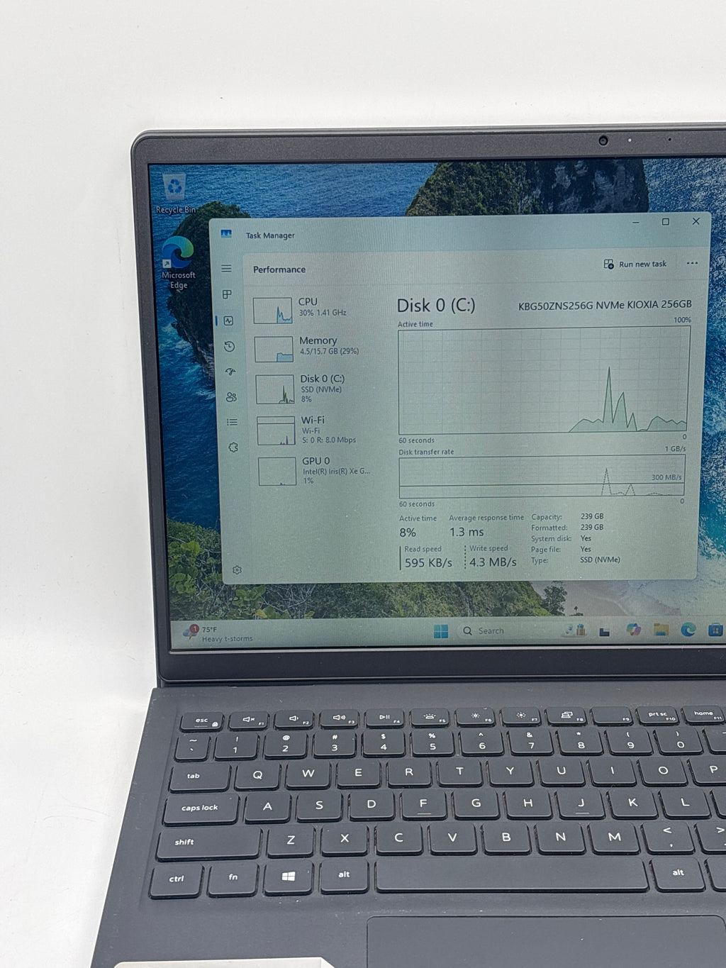 Dell Inspiron 15 3511 i5-1135G7 16GB RAM 256GB SSD Used
