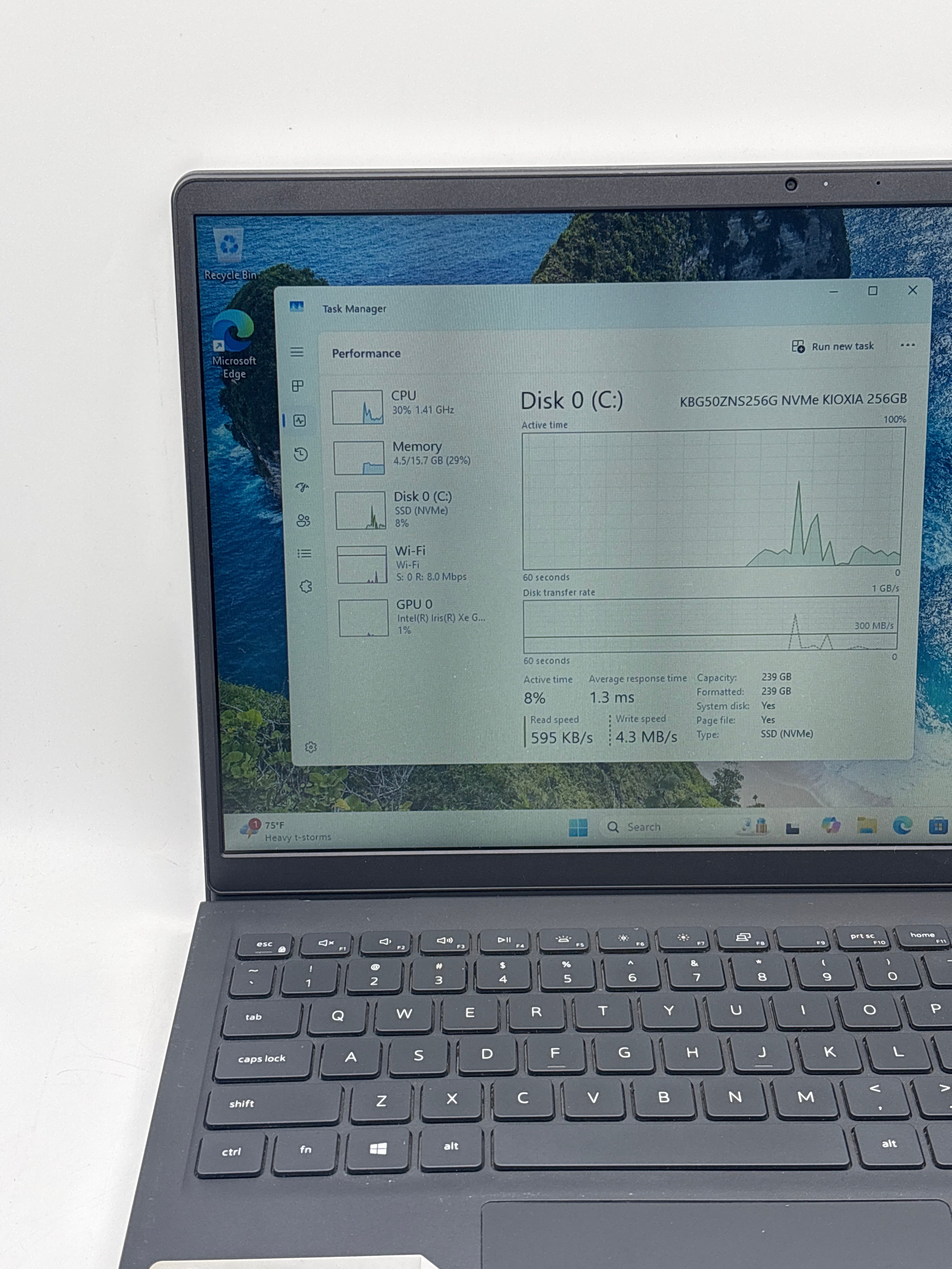 Dell Inspiron 15 3511 i5-1135G7 16GB RAM 256GB SSD Used