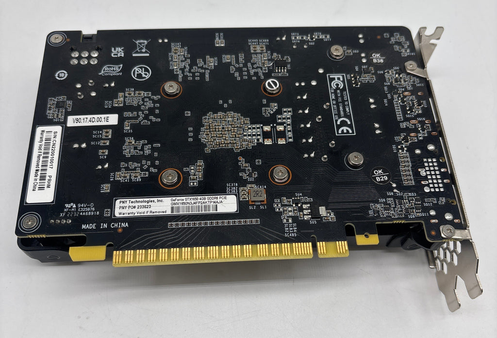 PNY NVIDIA GeForce GTX 1650 4GB Graphics Card - For Parts (Untested)