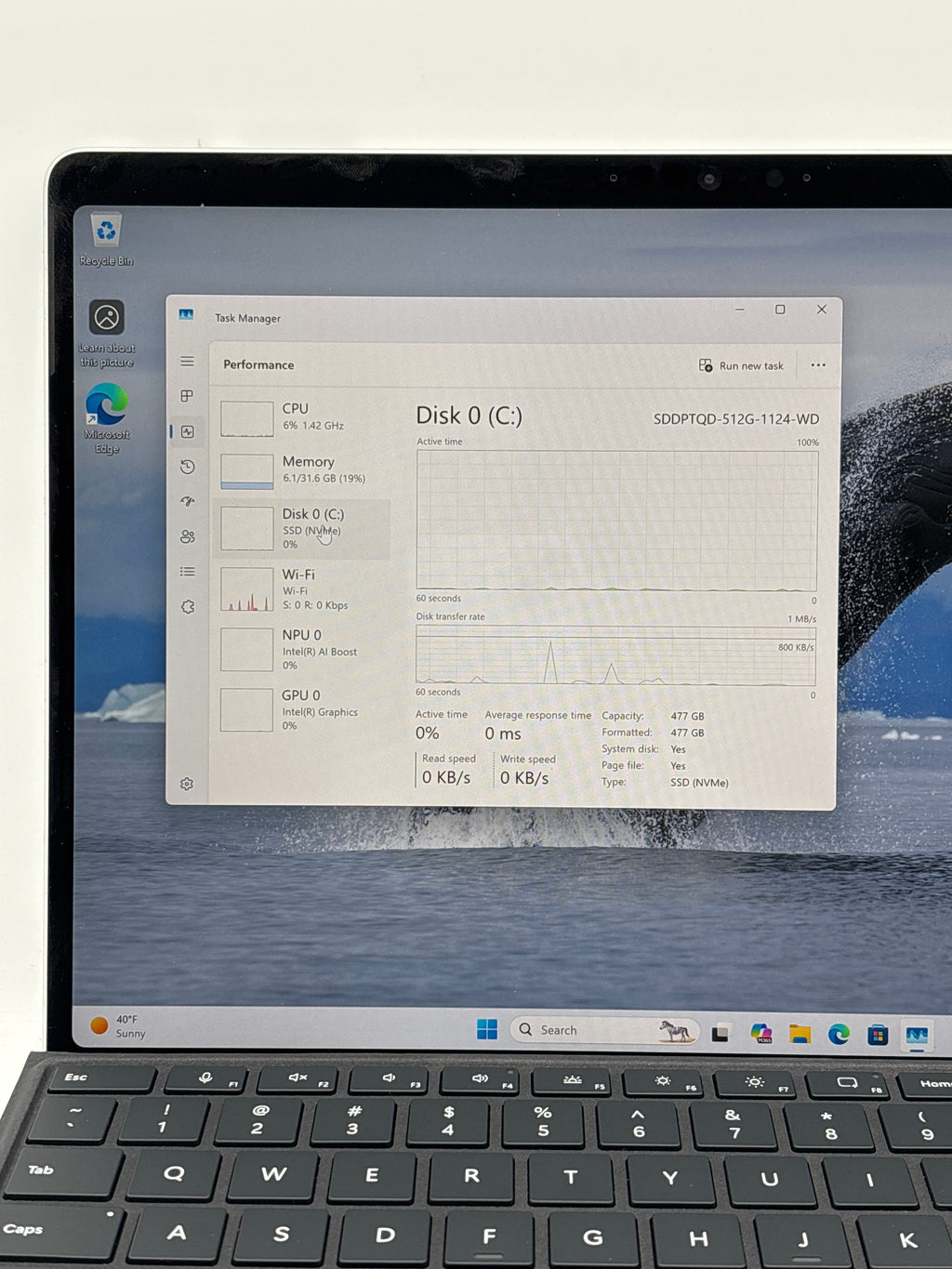 Microsoft Surface Pro 10 Ultra 7 165U 32GB RAM 512GB Silver - Used