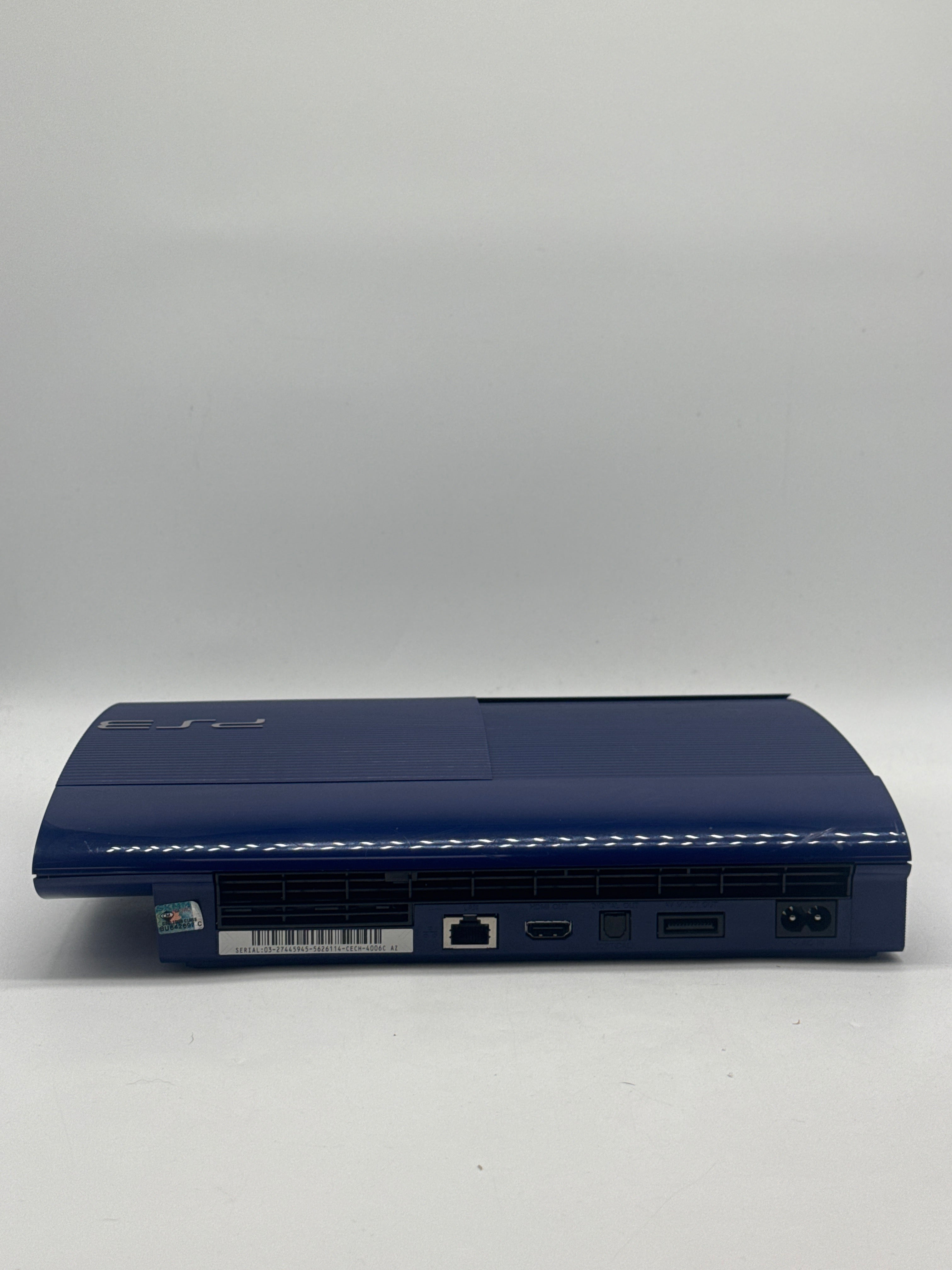 Sony PlayStation 3 Super Slim CECH-4006C 500GB Blue Console - Used