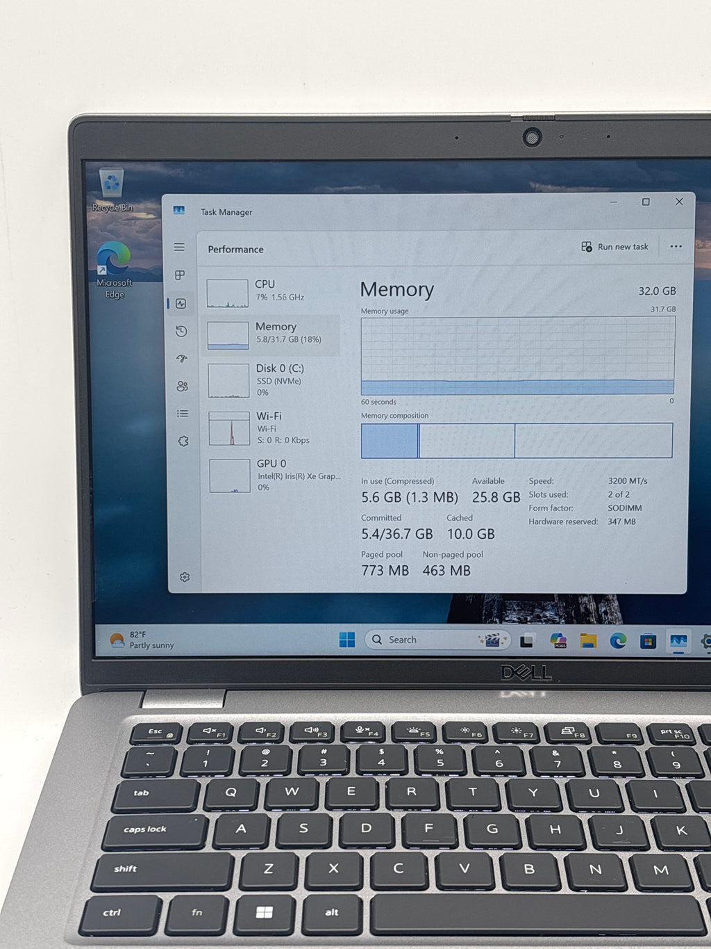 Dell Latitude 5440 i7-1355U 32GB RAM 256GB SSD - Warranty