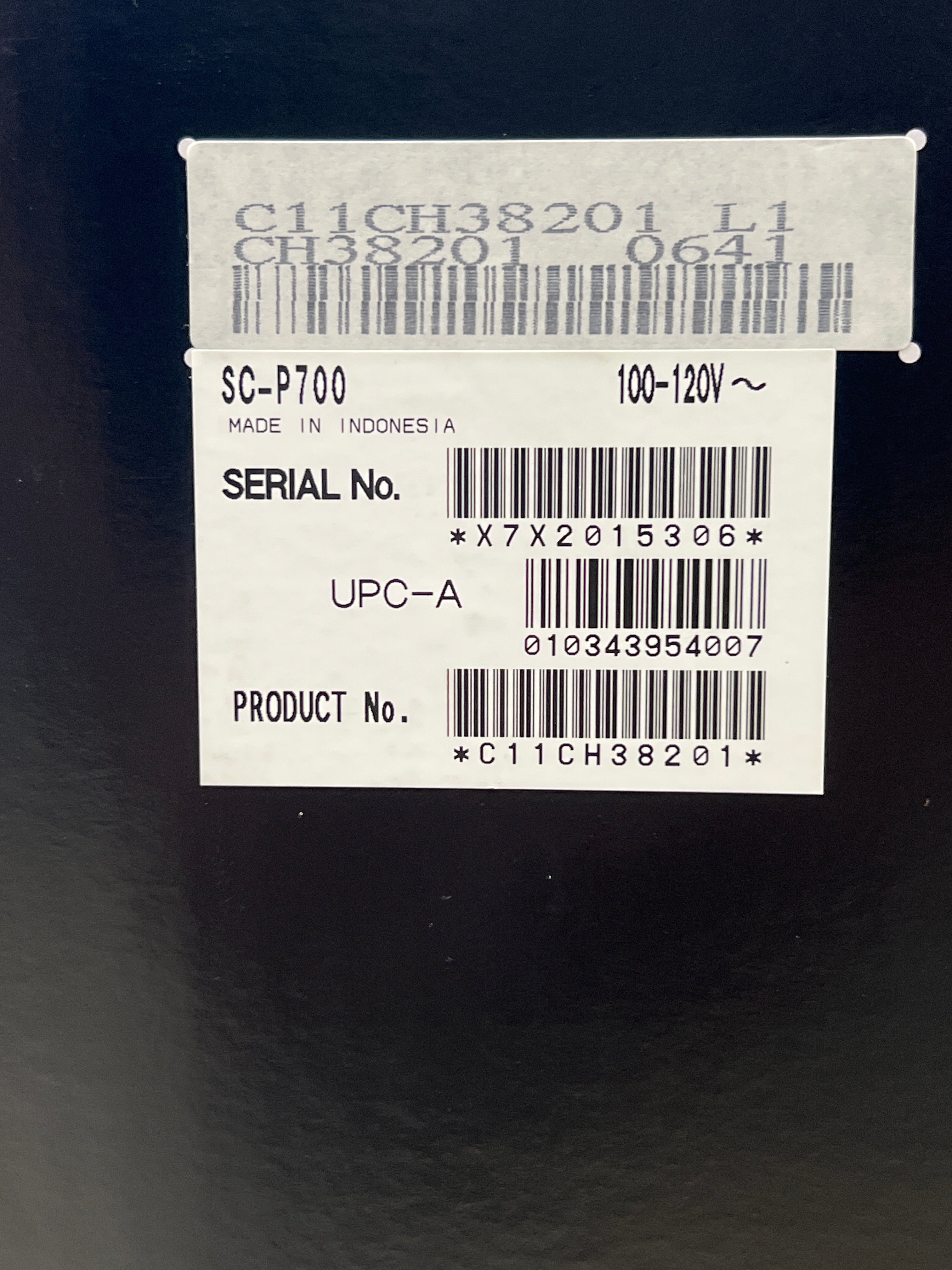 Epson SureColor SC-P700 Digital Printer - Used With Box