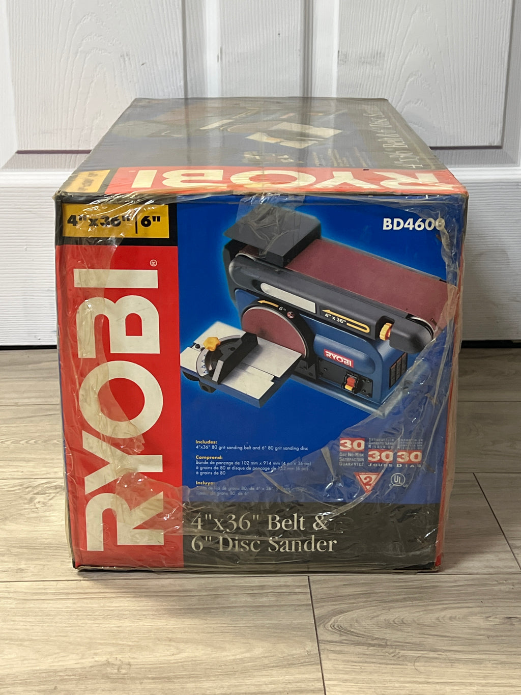RYOBI BD4600 4x36 6" Belt Disc Sander - New In Box