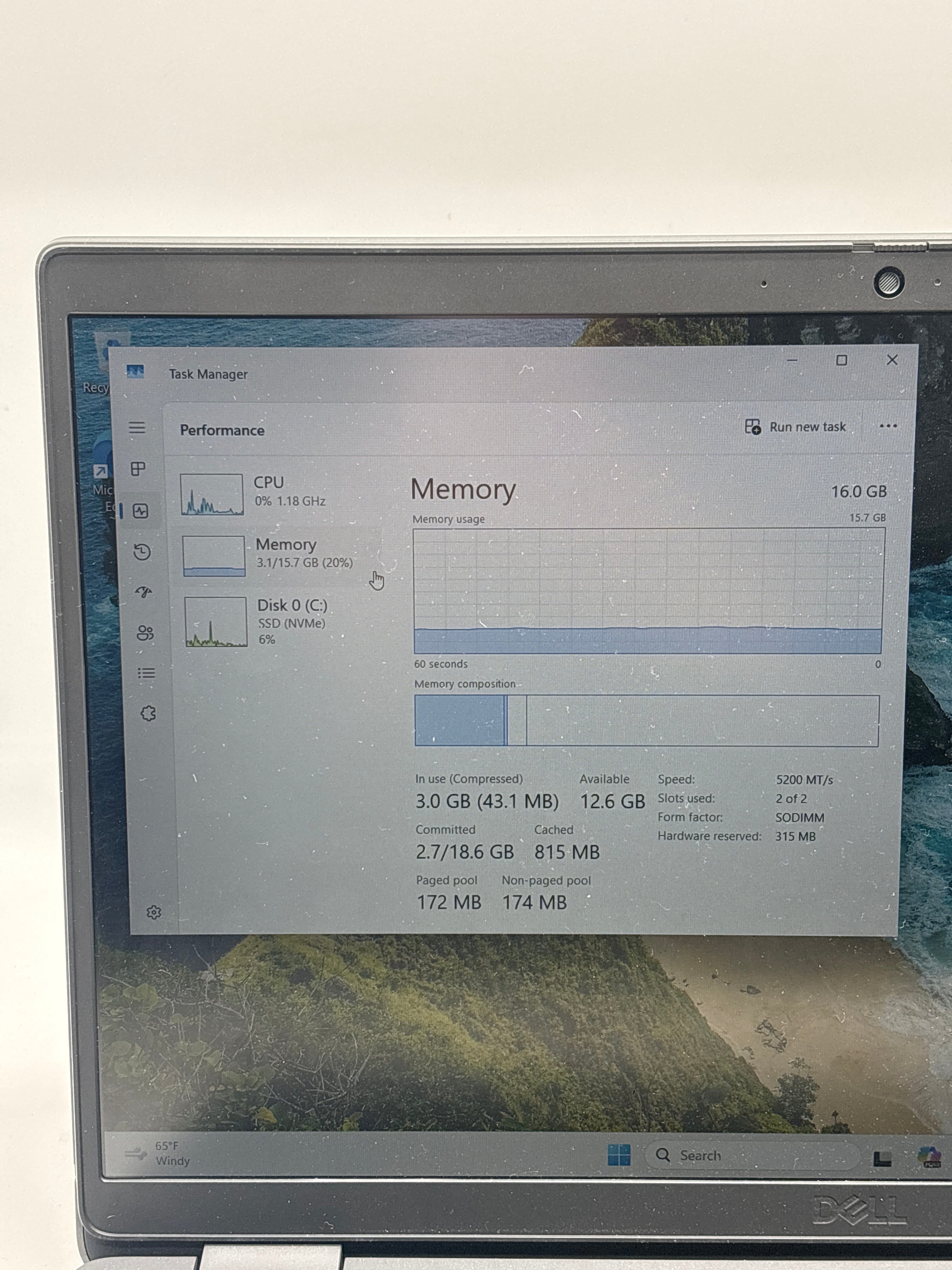 Dell Latitude 3550 15" FHD I7-1355U 512GB 16GB W11P - Used