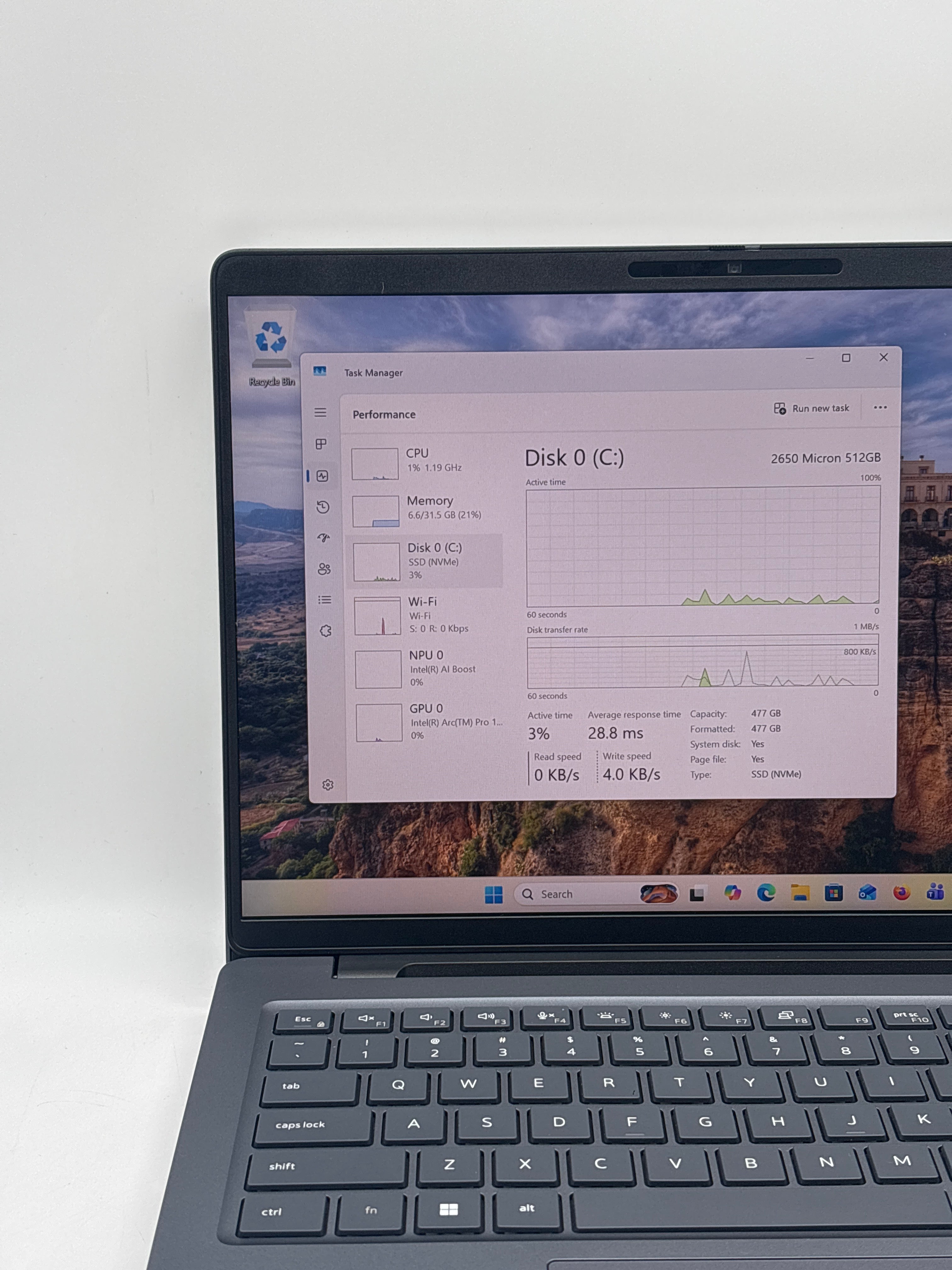 Dell Pro Max 14 Ultra 7 265H 32GB RAM 512GB SSD - Bios Locked Read