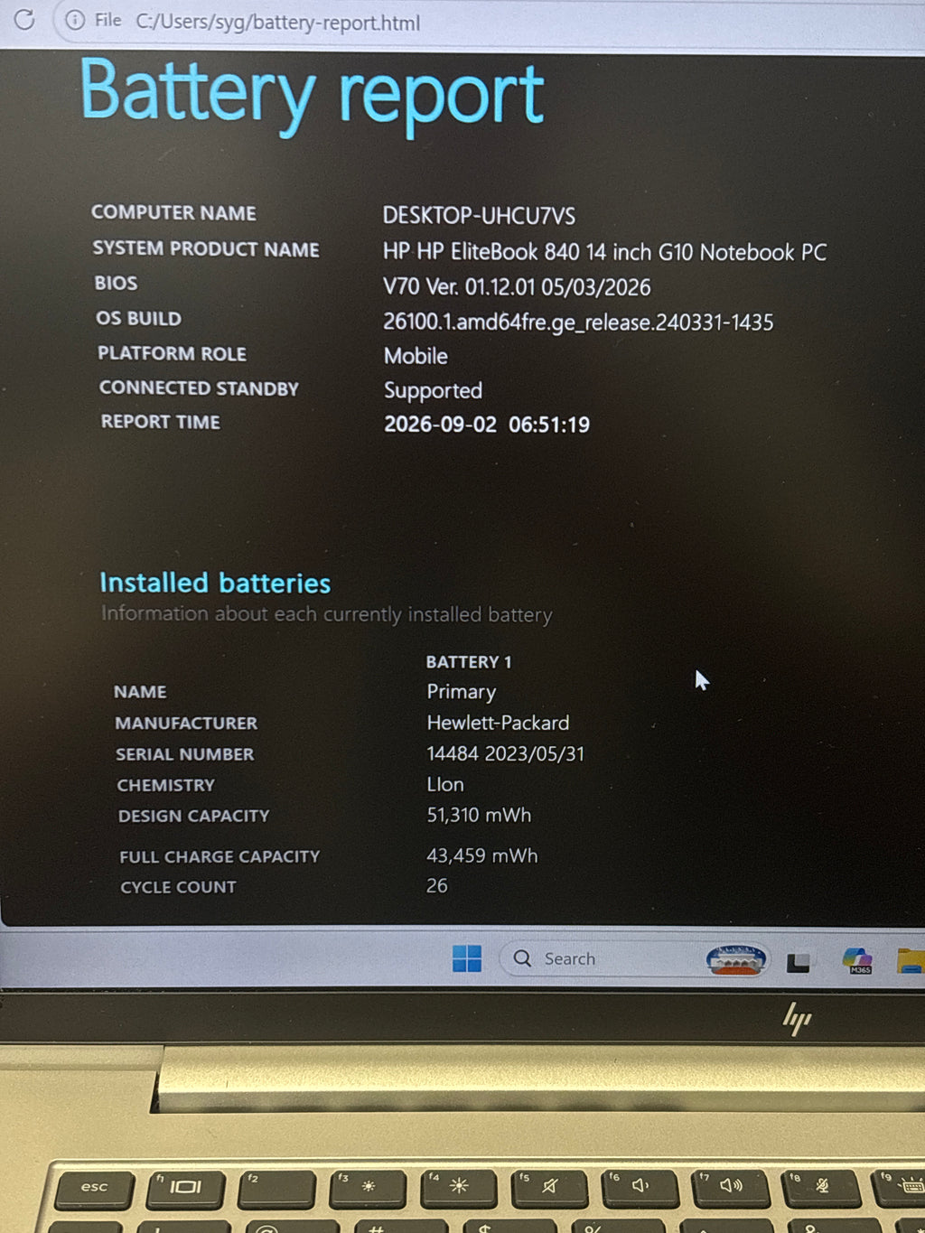 HP EliteBook 840 G10 14" i5-1345U 16GB RAM 512GB SSD Silver - Used