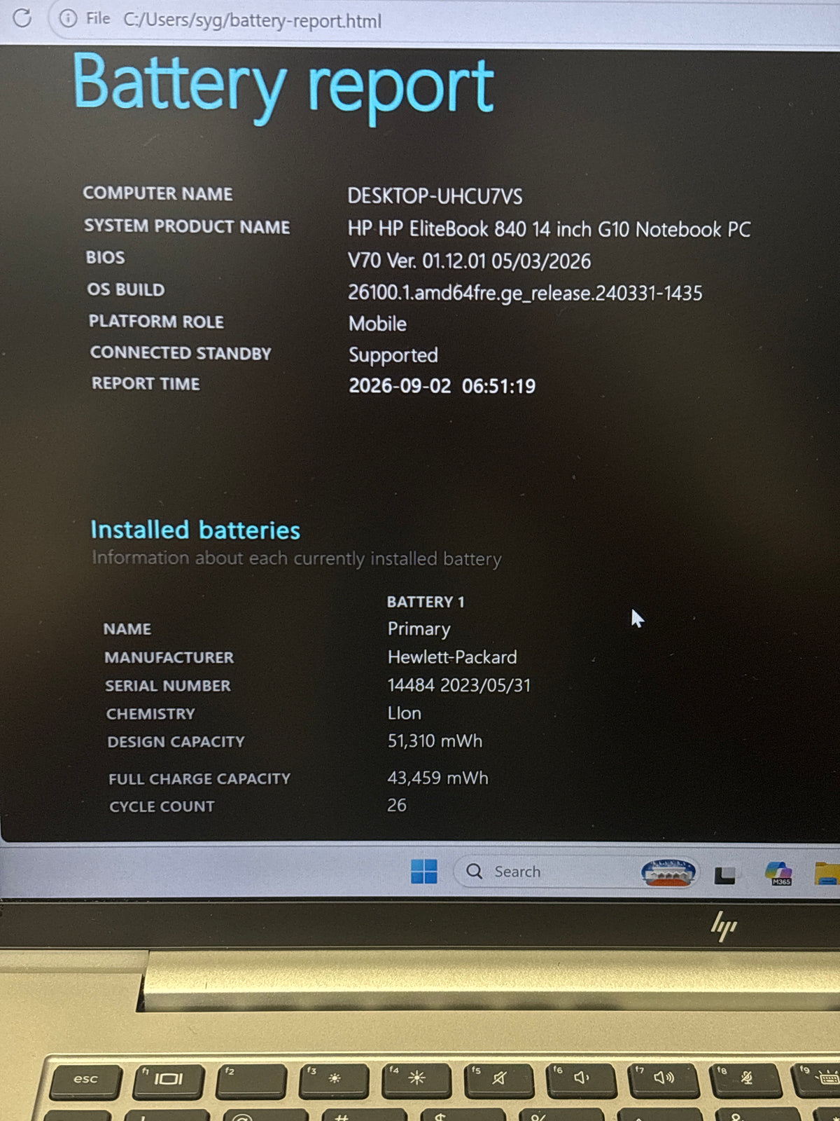 HP EliteBook 840 G10 14" i5-1345U 16GB RAM 512GB SSD Silver - Used