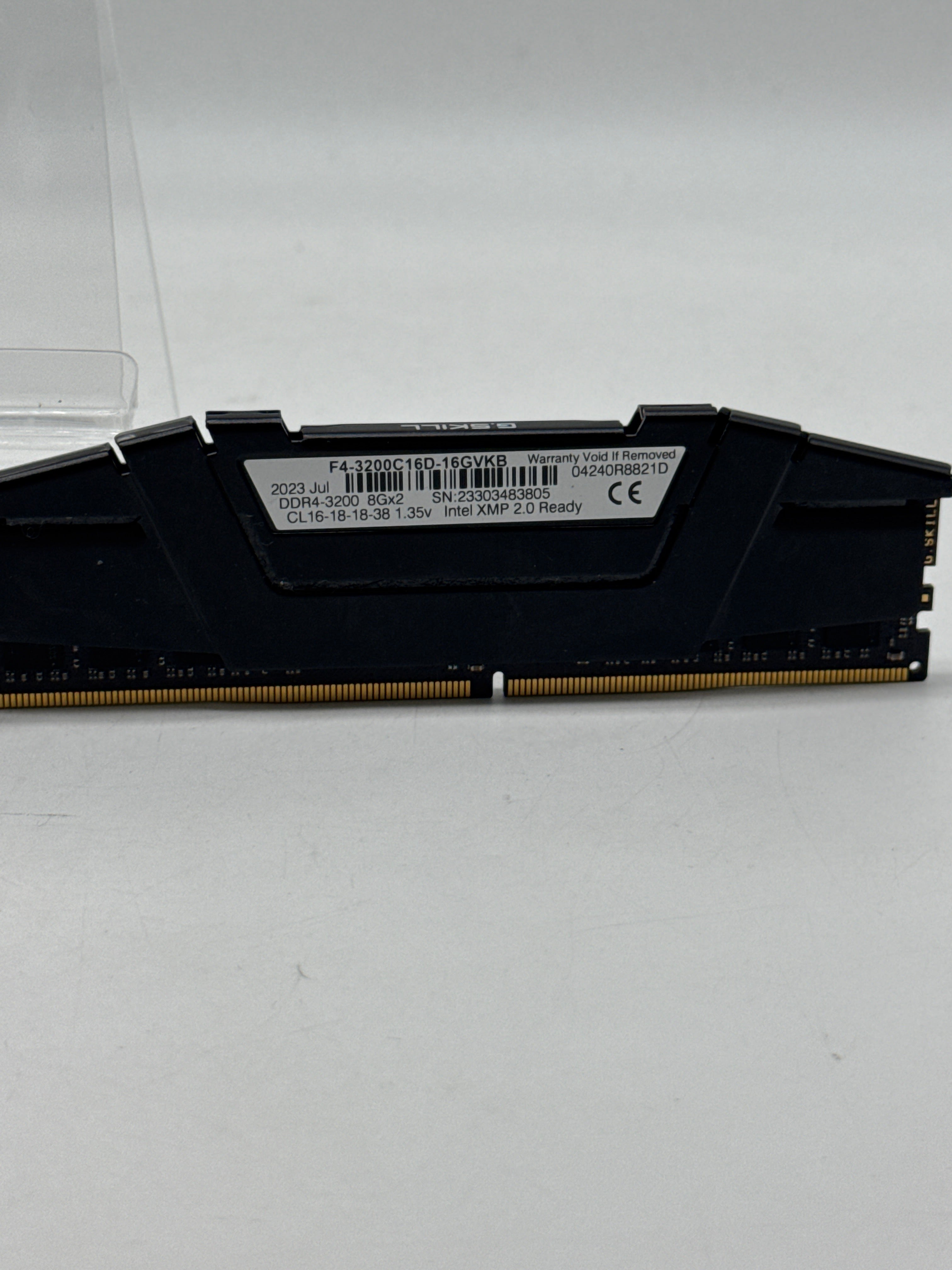 G.Skill Ripjaws V 24GB (16GB+8GB) DDR4-3200 Desktop RAM - Used