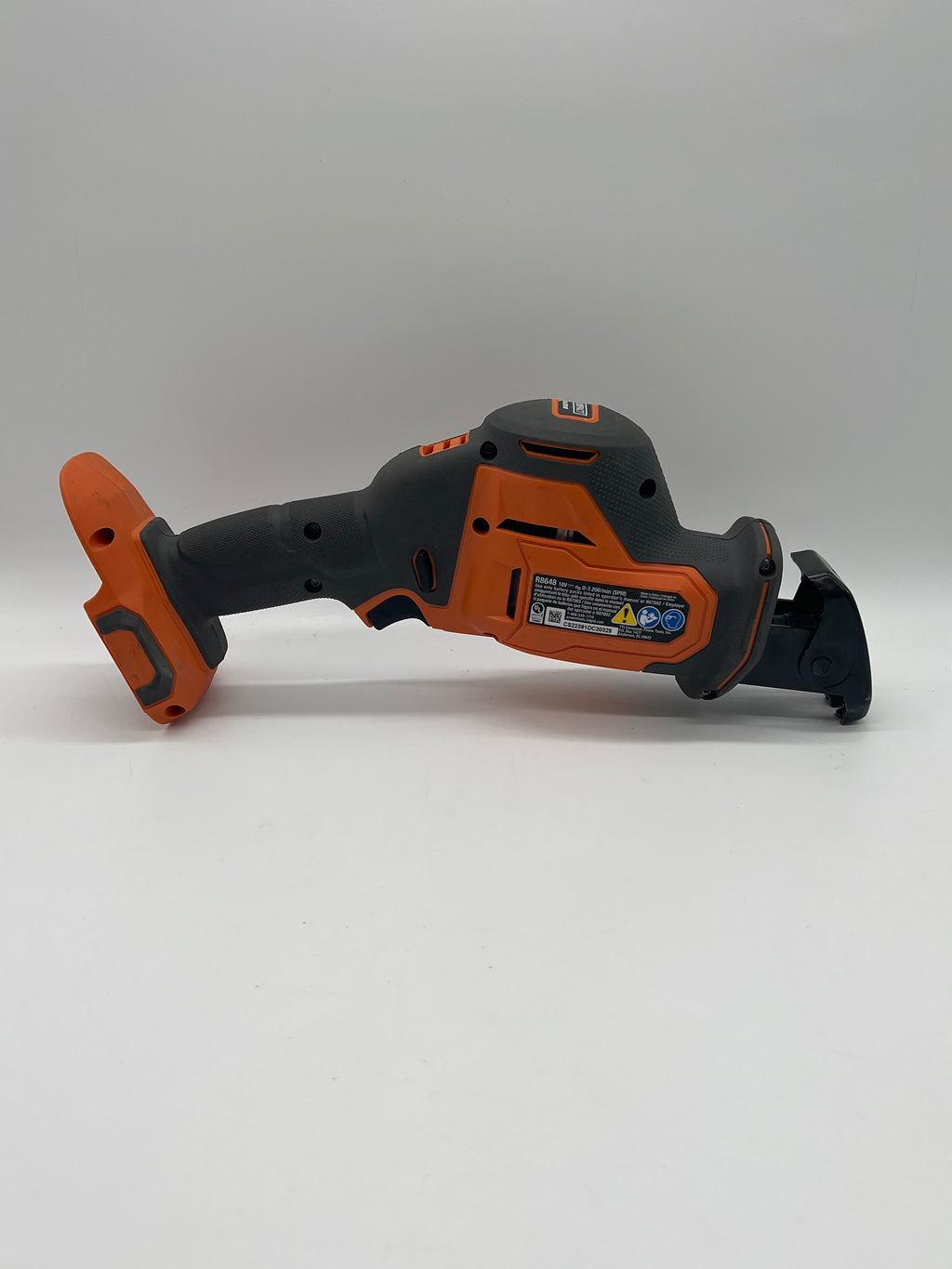 RIDGID R8648 18V SubCompact Brushless Cordless One-Handed Reciprocating Saw (Tool Only) - Used