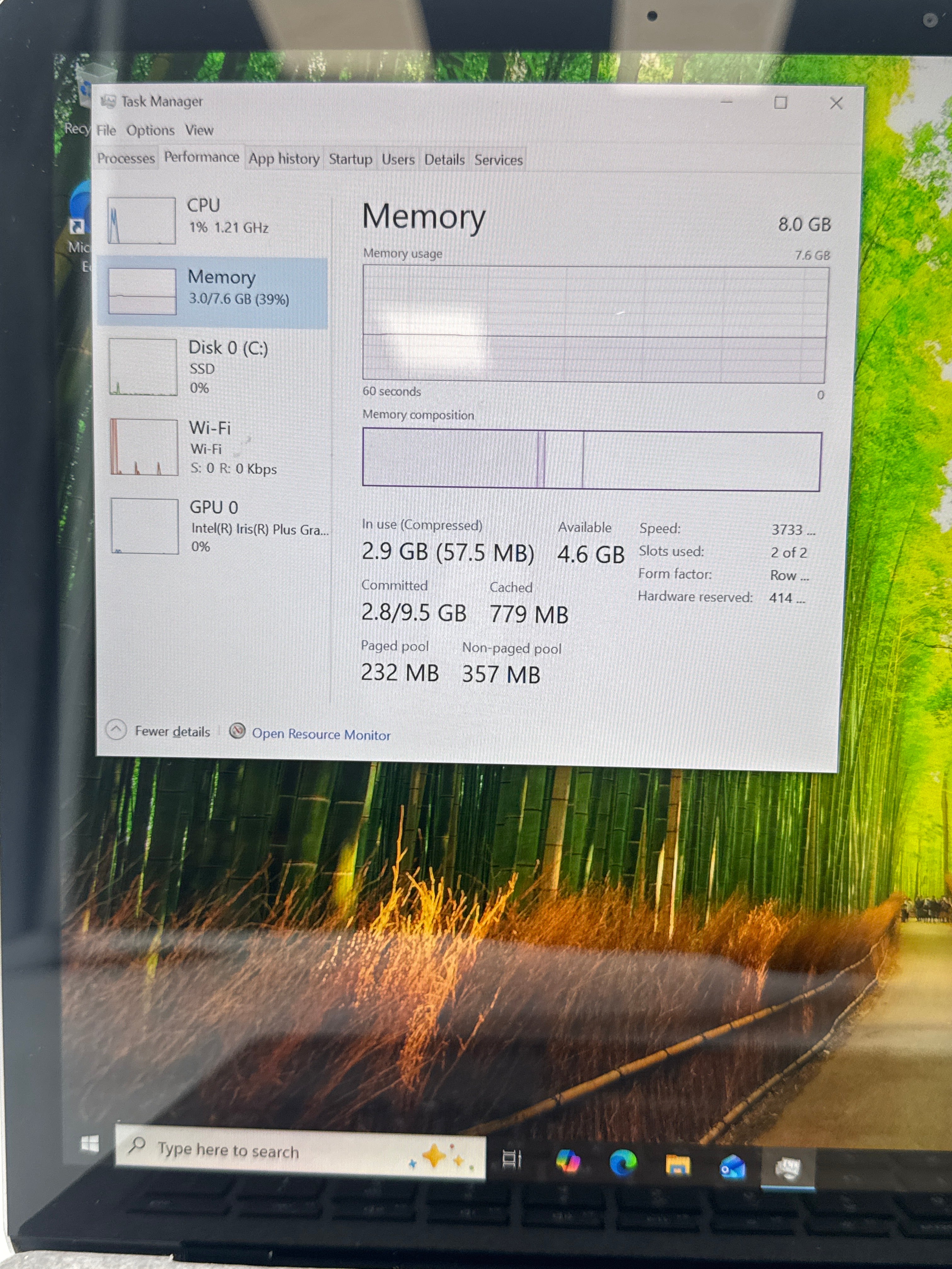 Microsoft Surface 1867 Touch i5-1035G7 8GB RAM 128GB SSD - Used