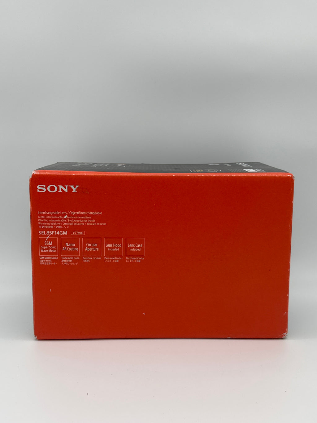 Sony FE 85mm f/1.4 GM SEL85F14GM Portrait Prime Sony E Mount - New