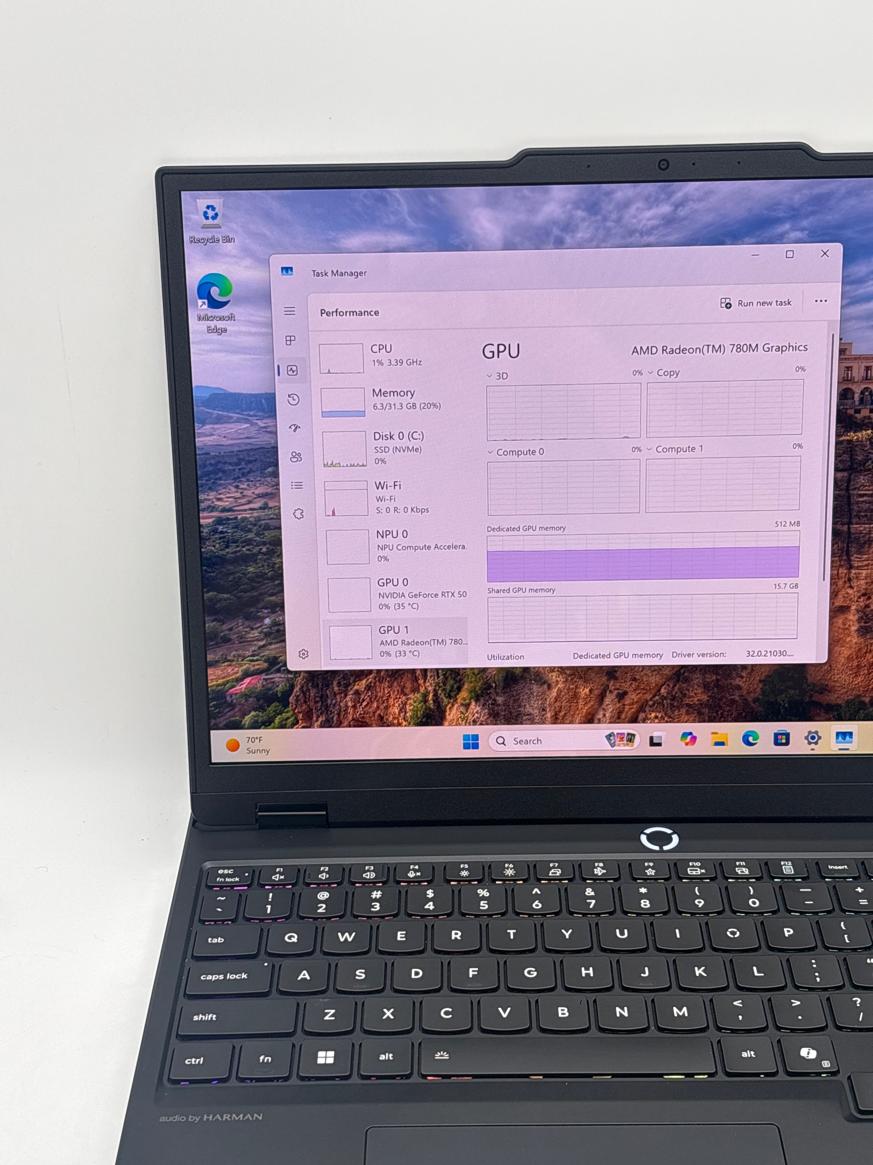 Lenovo Legion 5 15AHP10 Ryzen 7 32GB RAM 1TB SSD RTX 5060  - Warranty