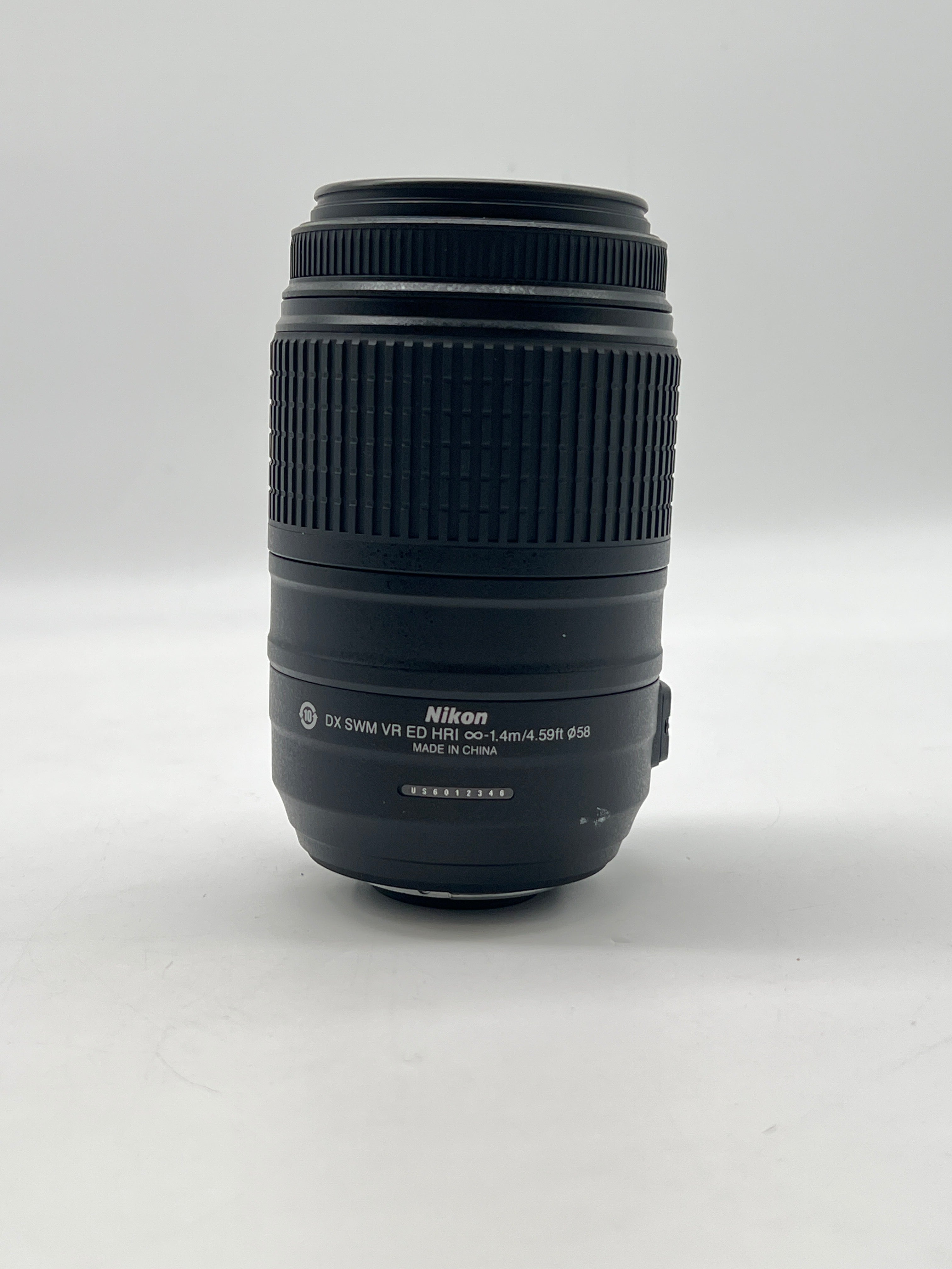 Nikon DX AF-S Nikkor 55-300mm 1:4.5-5.6G ED VR Camera Lens - For Parts (Read Desc)