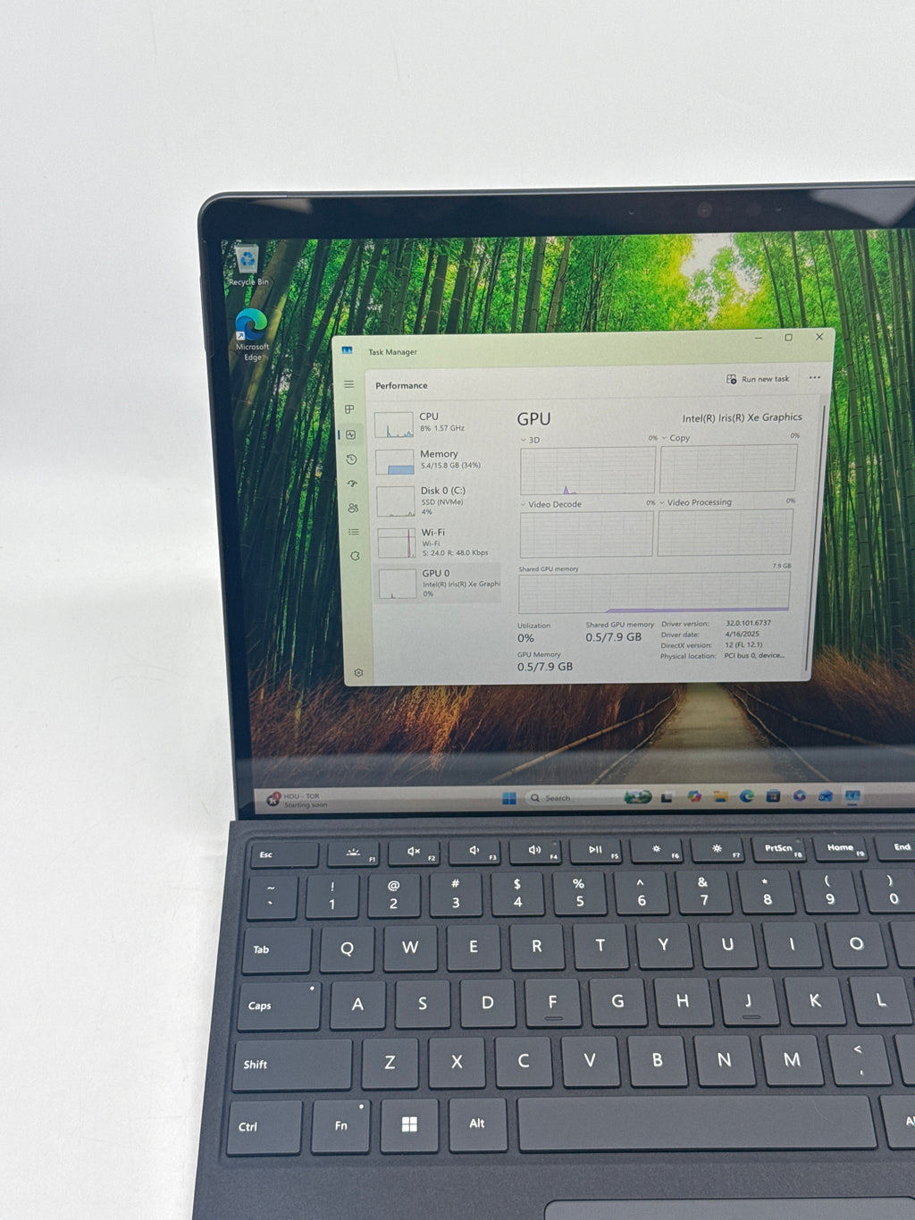 Microsoft Surface Pro 8 1983 i5-1135G7 16GB RAM 256GB SSD