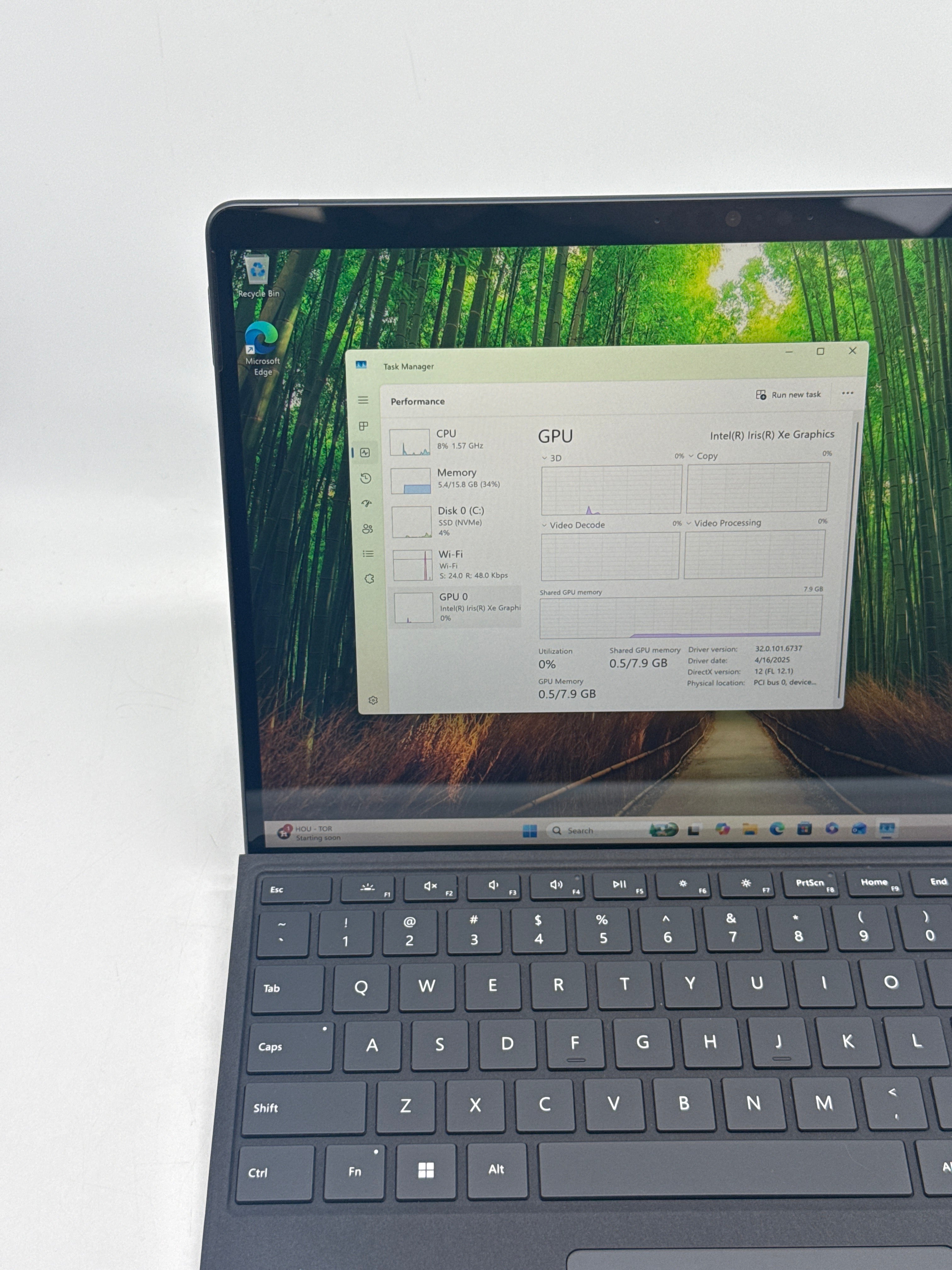 Microsoft Surface Pro 8 1983 i5-1135G7 16GB RAM 256GB SSD
