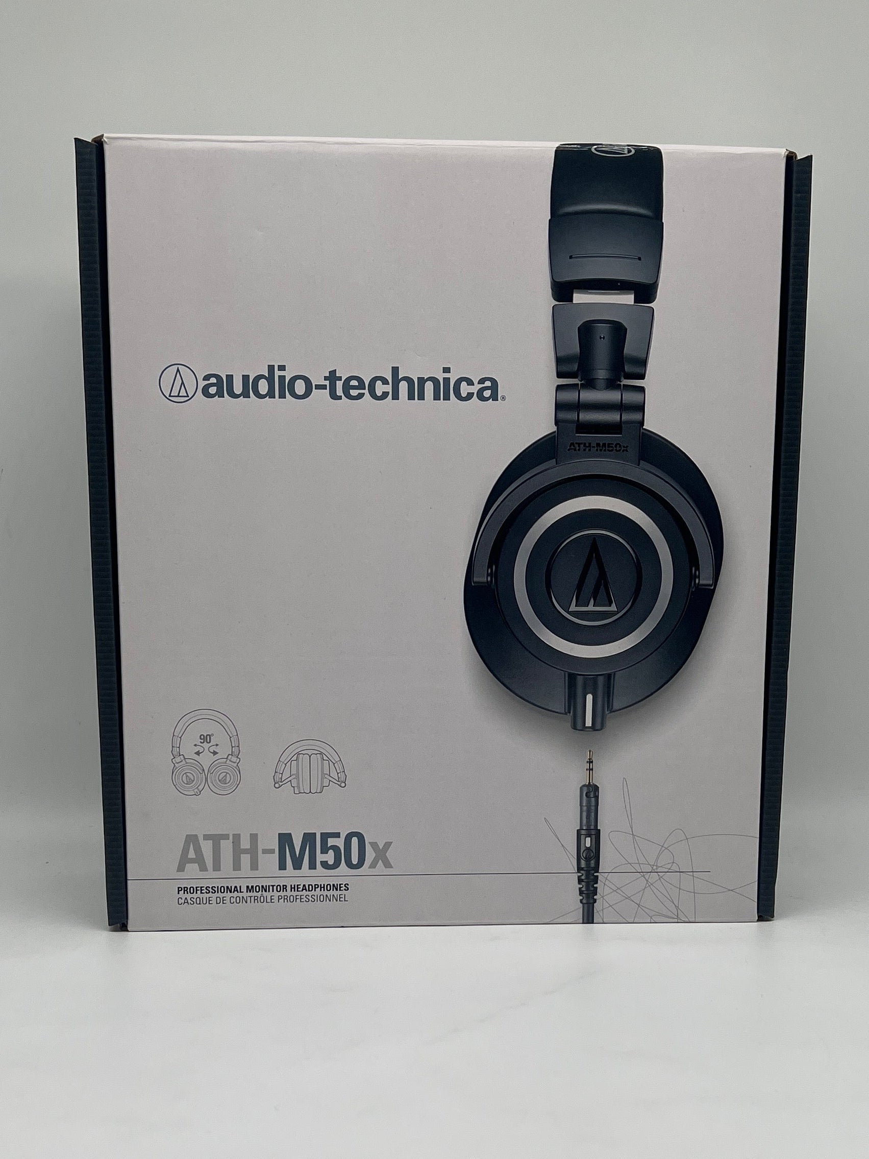Audio-Technica ATH-M50x Headphones Black - Open Box