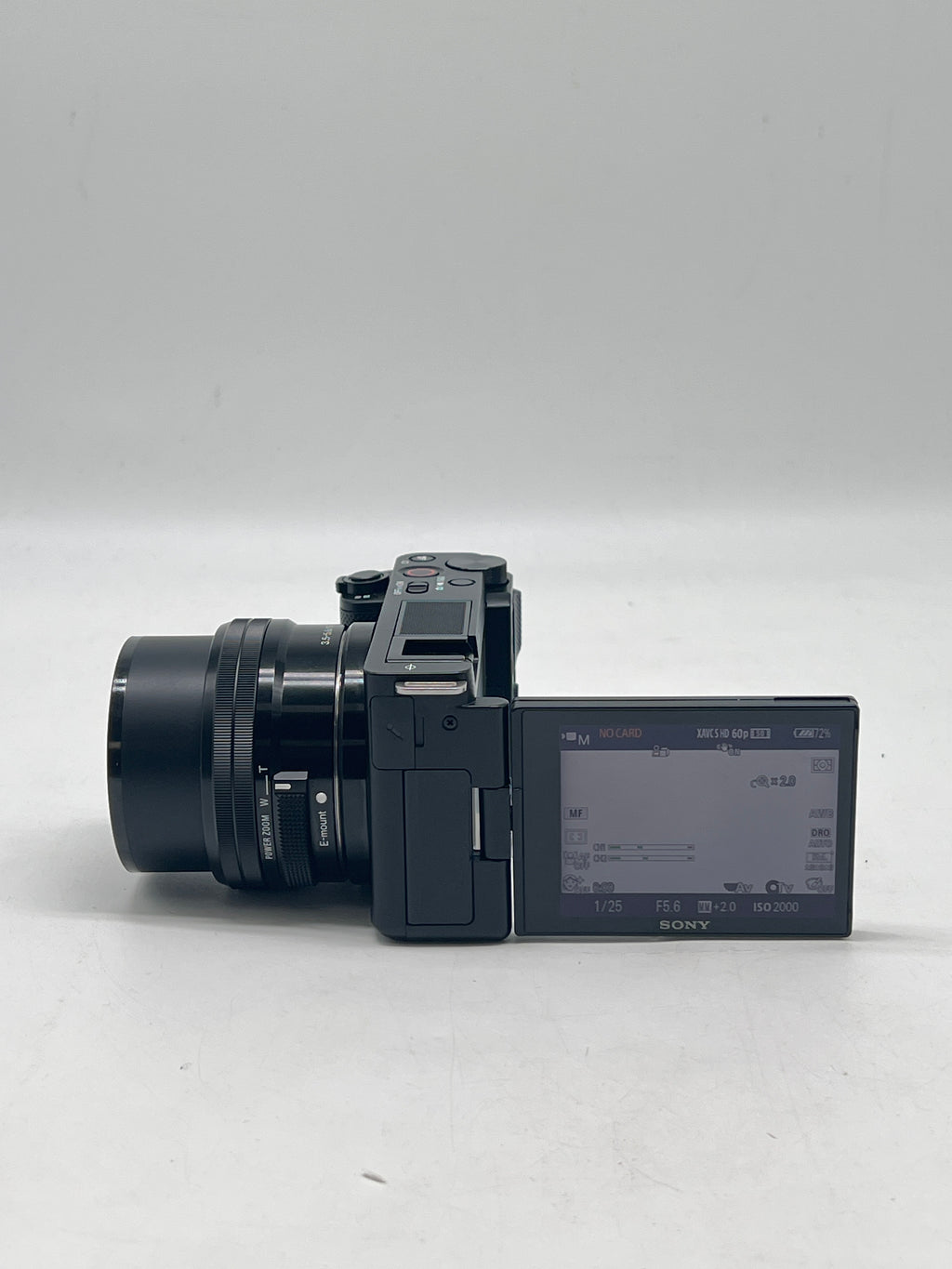 Sony Alpha ZV-E10 24.2MP Mirrorless Camera Black E-Mount Shutter Count 69