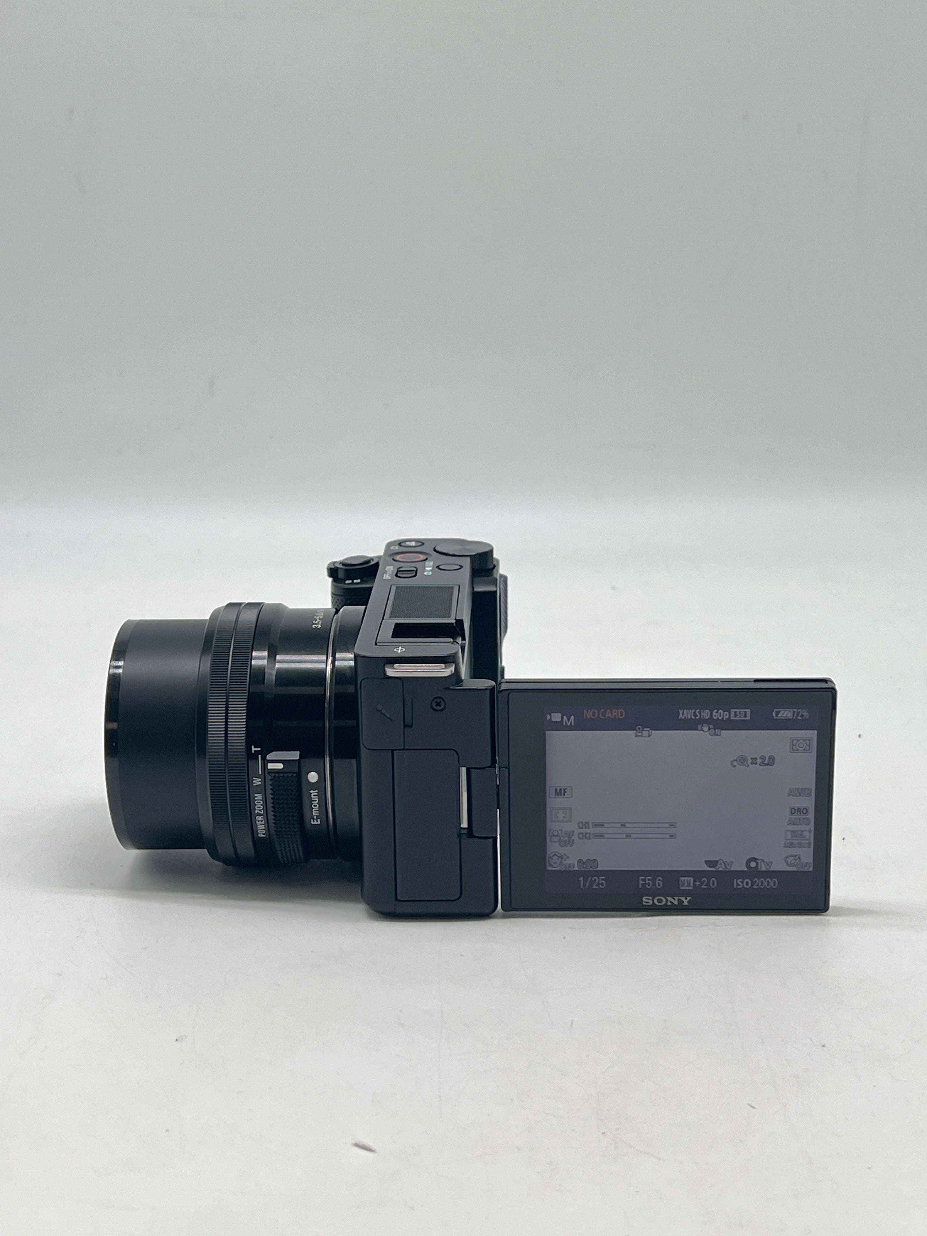 Sony Alpha ZV-E10 24.2MP Mirrorless Camera Black E-Mount Shutter Count 69