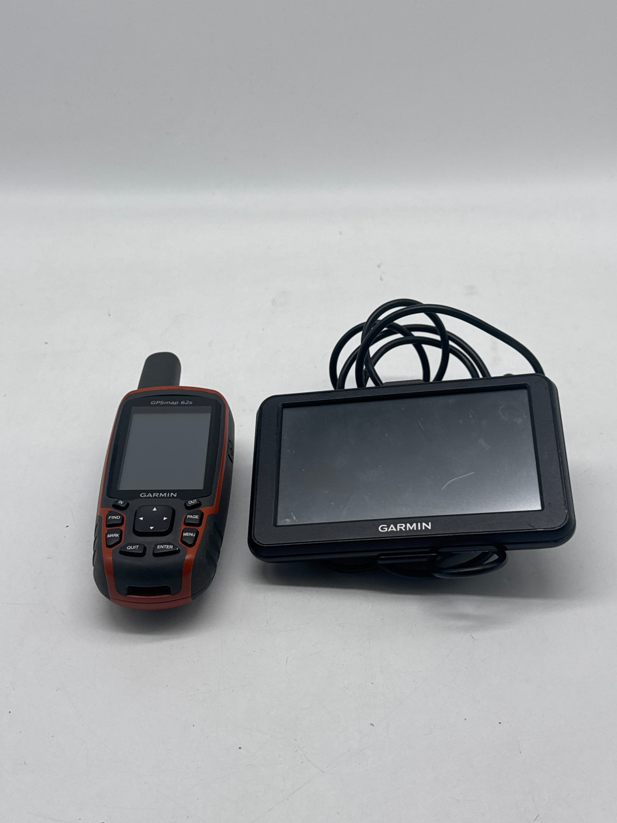 Garmin GPSMAP 62s & Nuvi 50LM Handheld GPS Navigator Lot of 2 Used