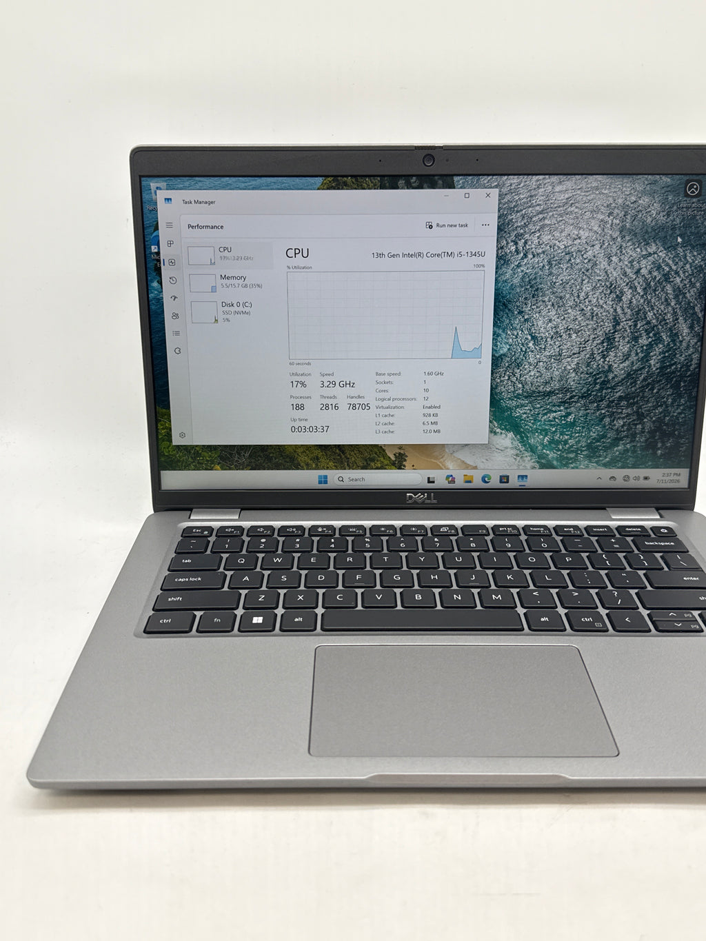 Dell Latitude 5440 14" i5-1345U 16GB RAM 256GB SSD - Remotely Managed
