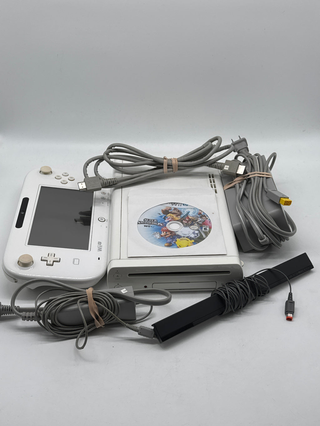 Nintendo Wii U WUP-001(02) 32GB Black Console w/ GamePad - Used