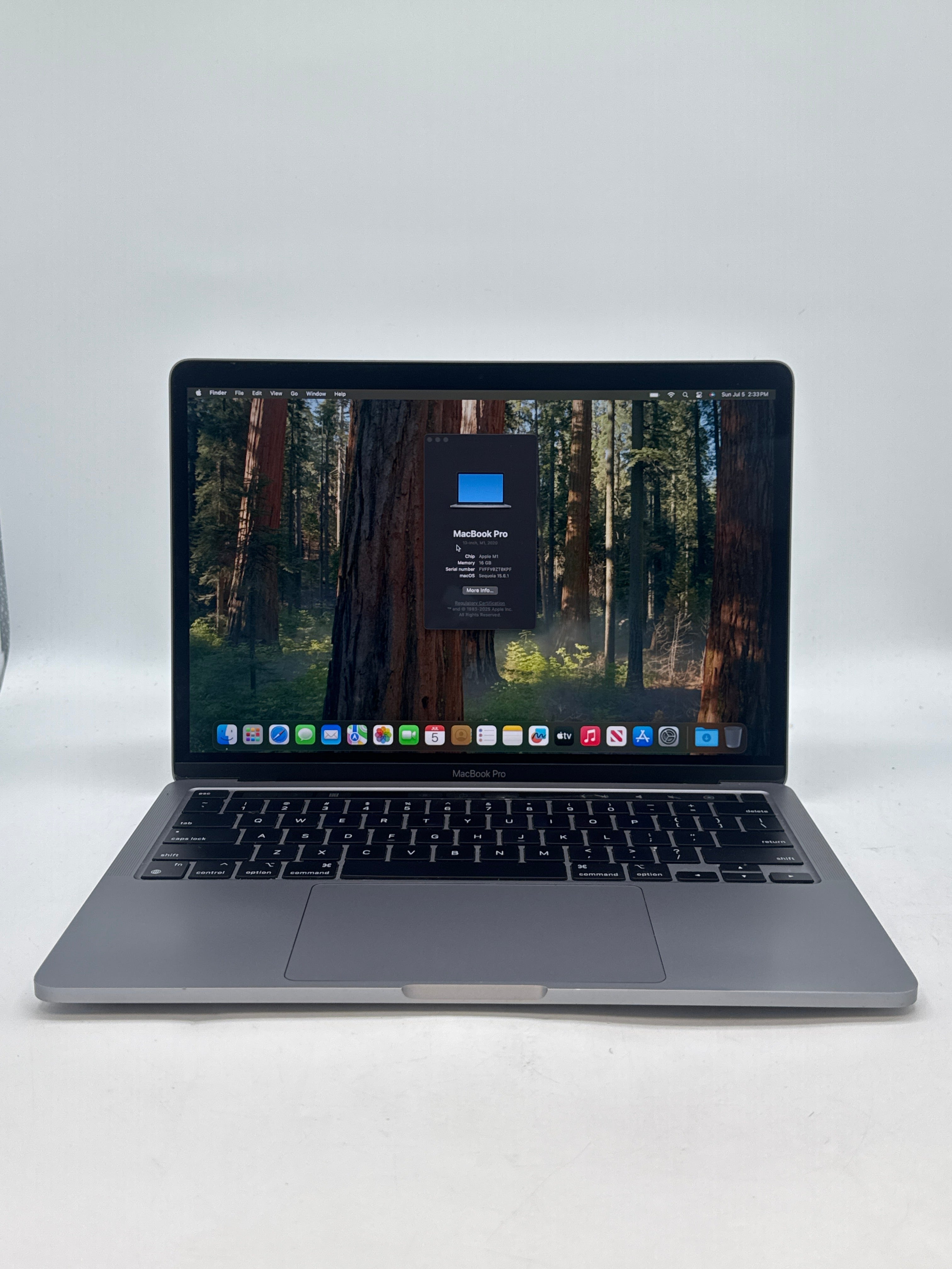 Apple MacBook Pro 13" A2338 M1 16GB RAM 1TB SSD Tested