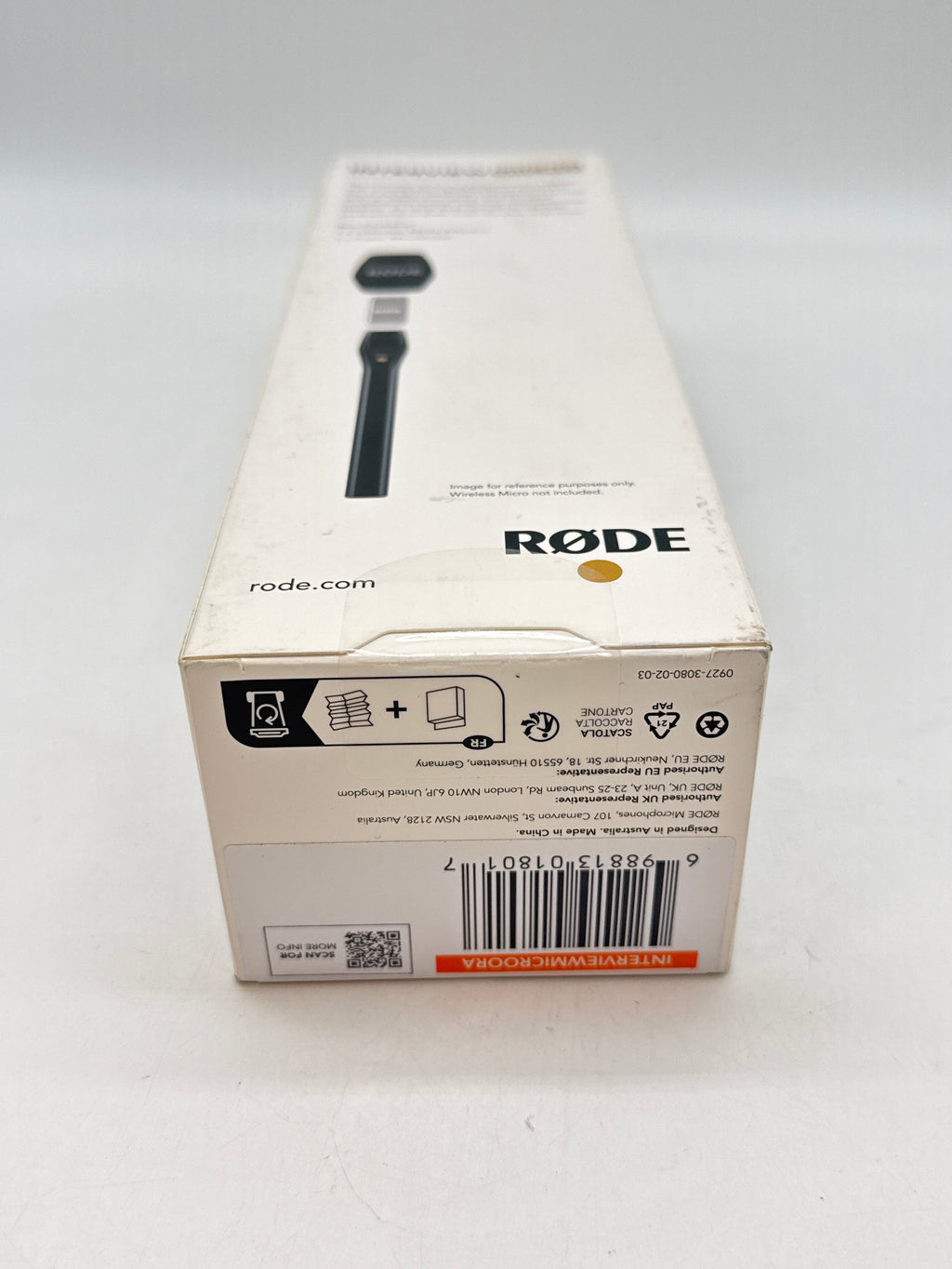 Rode Wireless Micro Ultra Compact w/Micro Handheld Adapter - Used